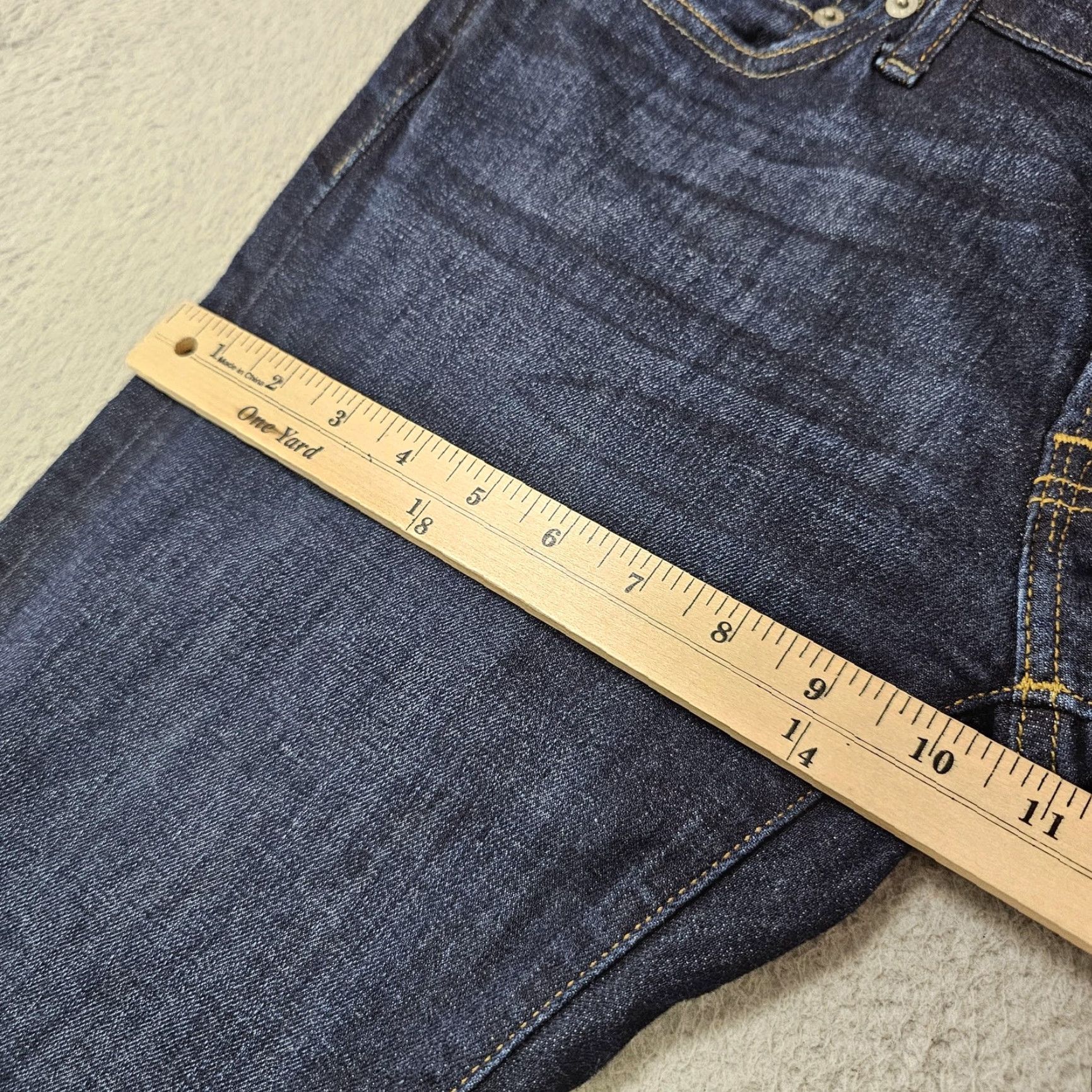 Abercrombie & Fitch Abercrombie & Fitch Langdon Skinny Jeans Mens 30x30 Dark Wash Stretch Denim Product Keywords? Size US 30 / EU 46 - 5 Thumbnail