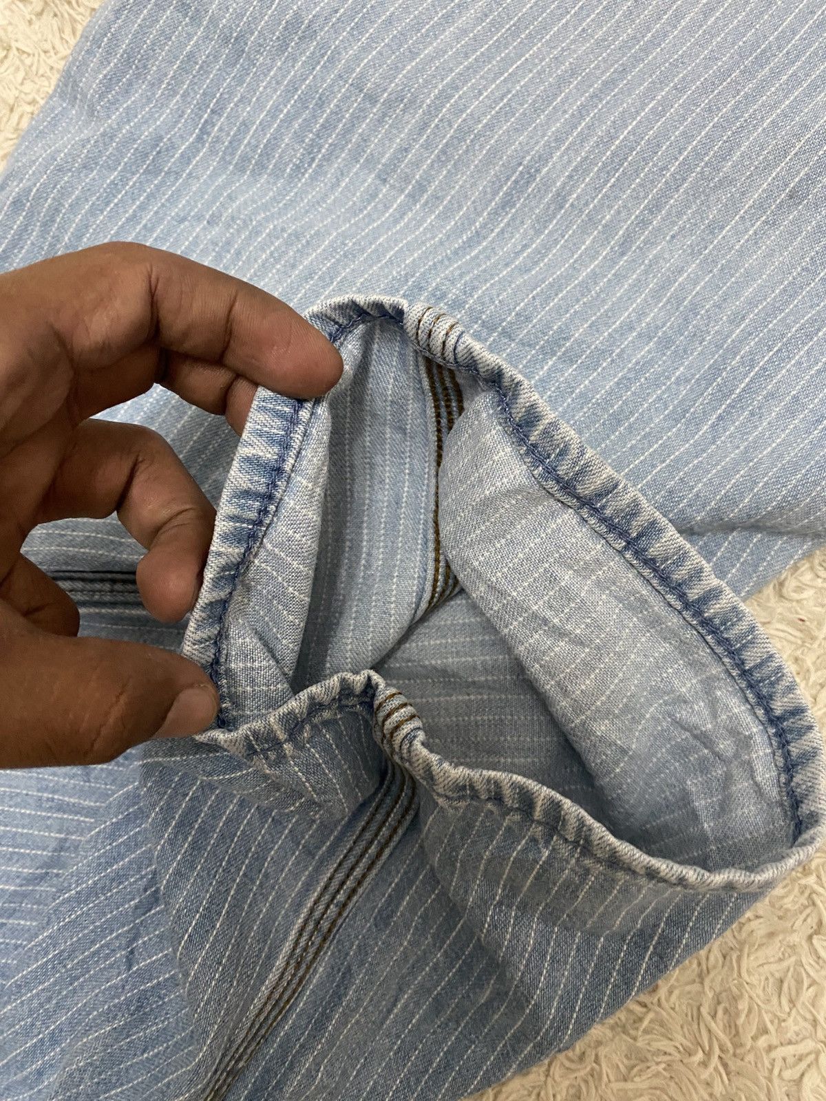 JW Anderson × Uniqlo J.W.ANDERSON X UNIQLO jeans very rare Size US 33 - 8 Thumbnail