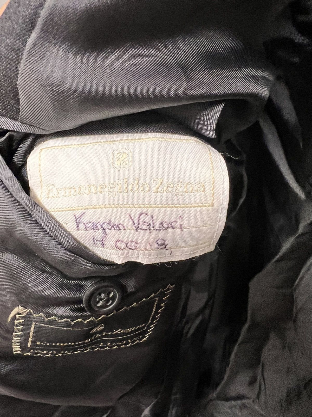 Ermenegildo Zegna ⚽️Real Sociedad personal Valeri Karpin’s blazer, unique Size 50R - 7 Thumbnail