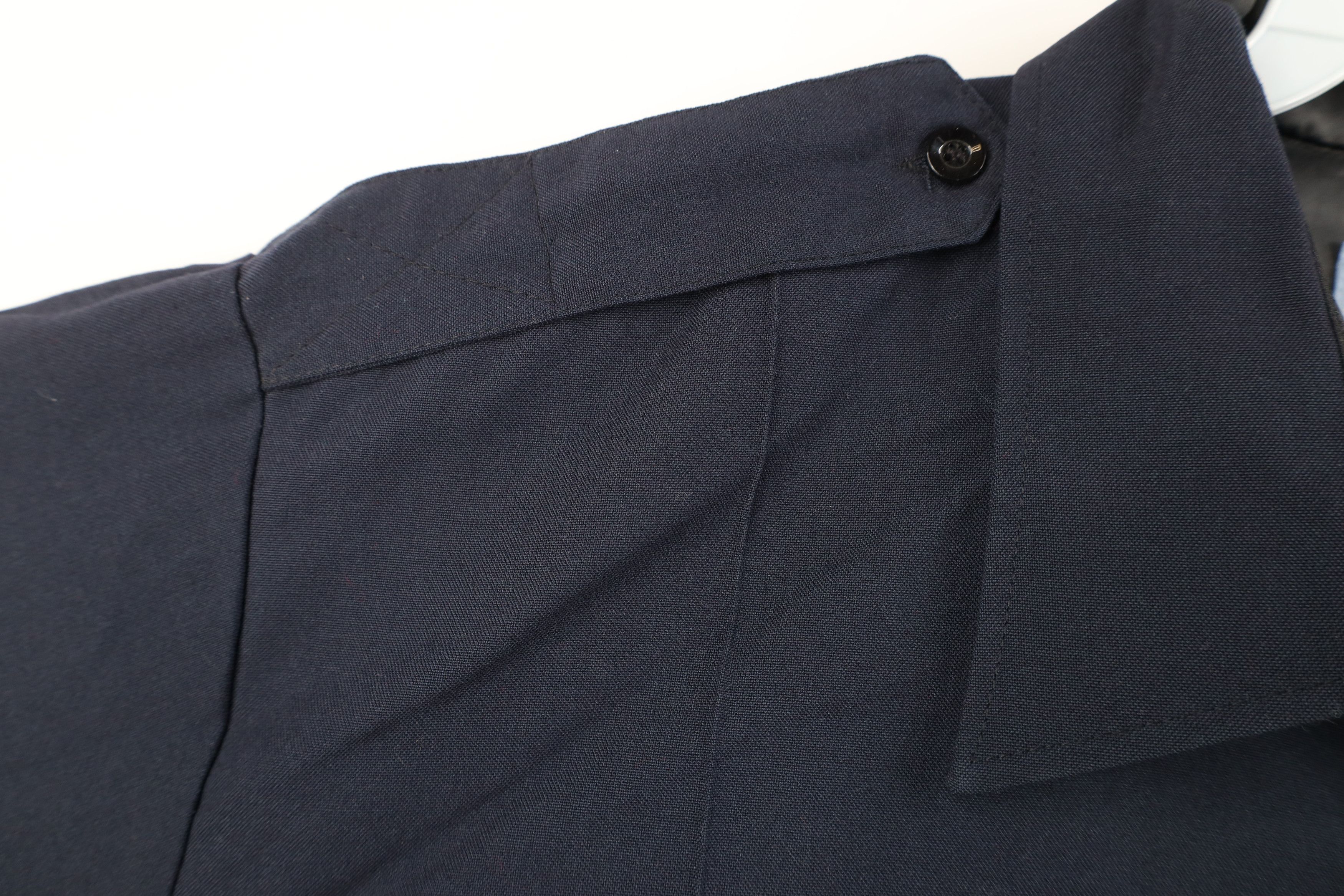 Vintage Vintage 70s Military Gabardine Blend Knit Button Shirt USA Size US M / EU 48-50 / 2 - 5 Thumbnail