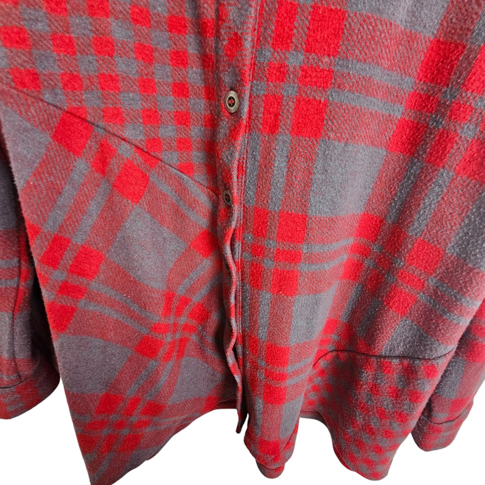 Soft Surroundings Soft Surroundings Womens Paramour Plaid Button Front Shirt Size S / US 4 / IT 40 - 4 Thumbnail