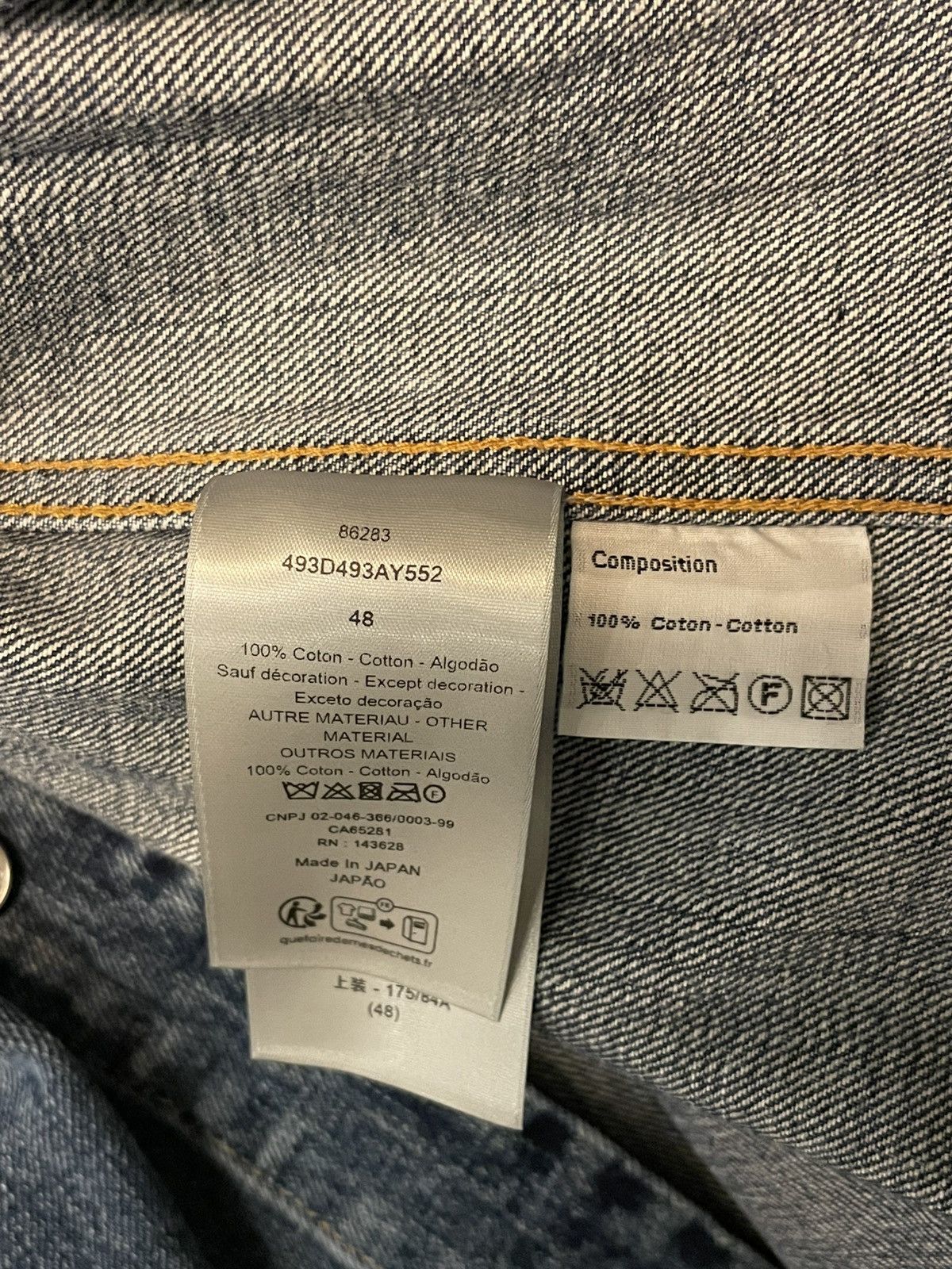 Dior Dior Lily of the Valley Overshirt indigo Size US M / EU 48-50 / 2 - 9 Thumbnail