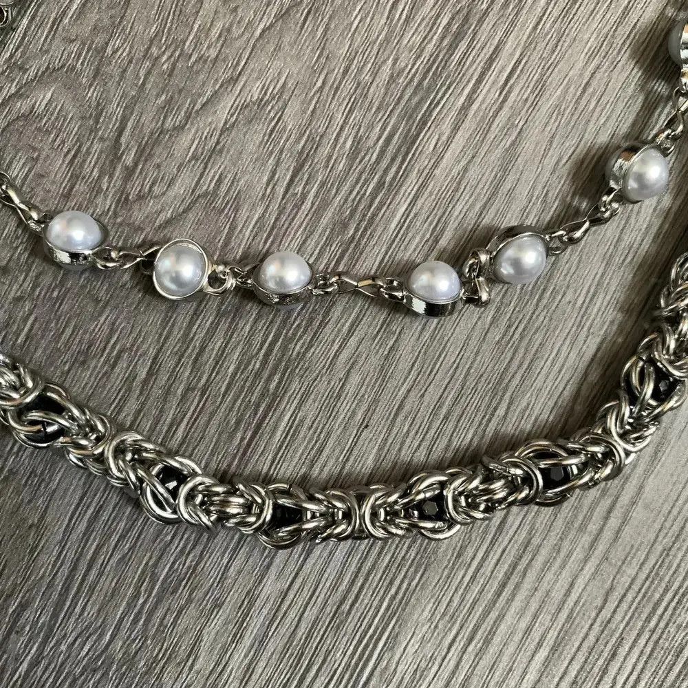Japanese Brand × Jewelry 2 Layer Natural Echo Pearled Wallet Chain Size ONE SIZE - 2 Thumbnail