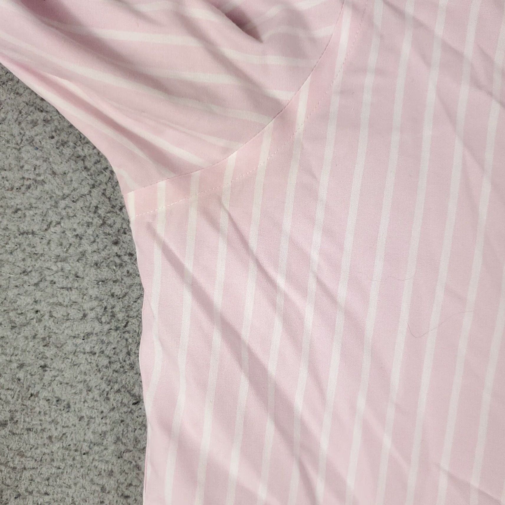 Brooks Brothers VINTAGE Brooks Brothers Shirt Mens Large Pink Striped Cotton Button-Up Long Sleeve Classic Casual Size US L / EU 52-54 / 3 - 3 Thumbnail