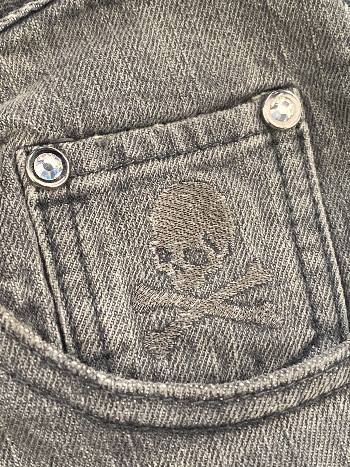 Japanese Brand × Mastermind Japan MASTERMIND JAPAN DISTRESSED DENIM PANTS Size US 30 / EU 46 - 9 Thumbnail