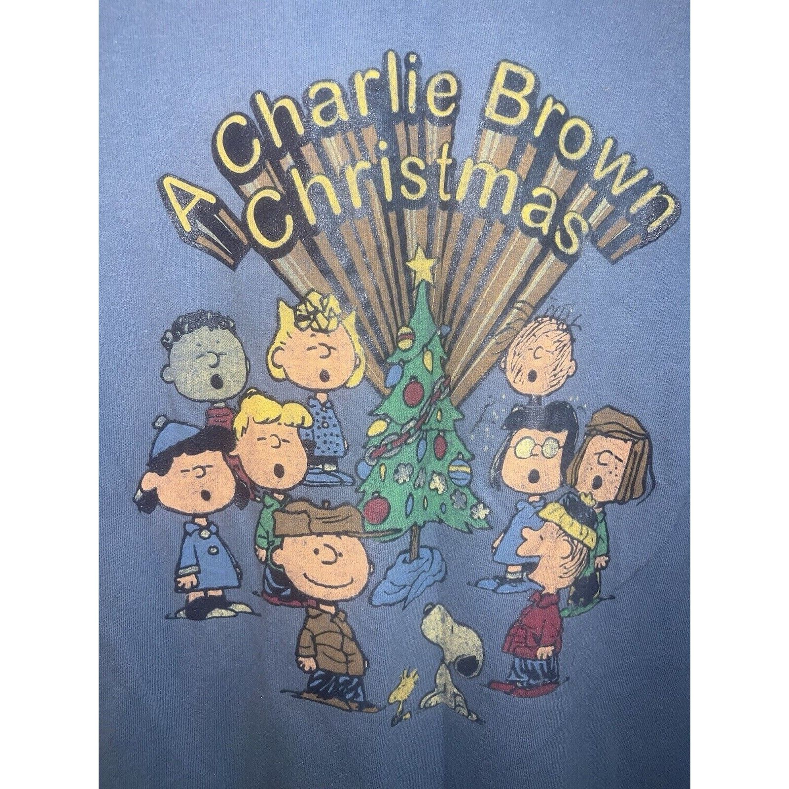 Peanuts Peanuts Charlie Brown Snoopy Christmas Holiday Shirt Mens XL Size US XL / EU 56 / 4 - 2 Thumbnail