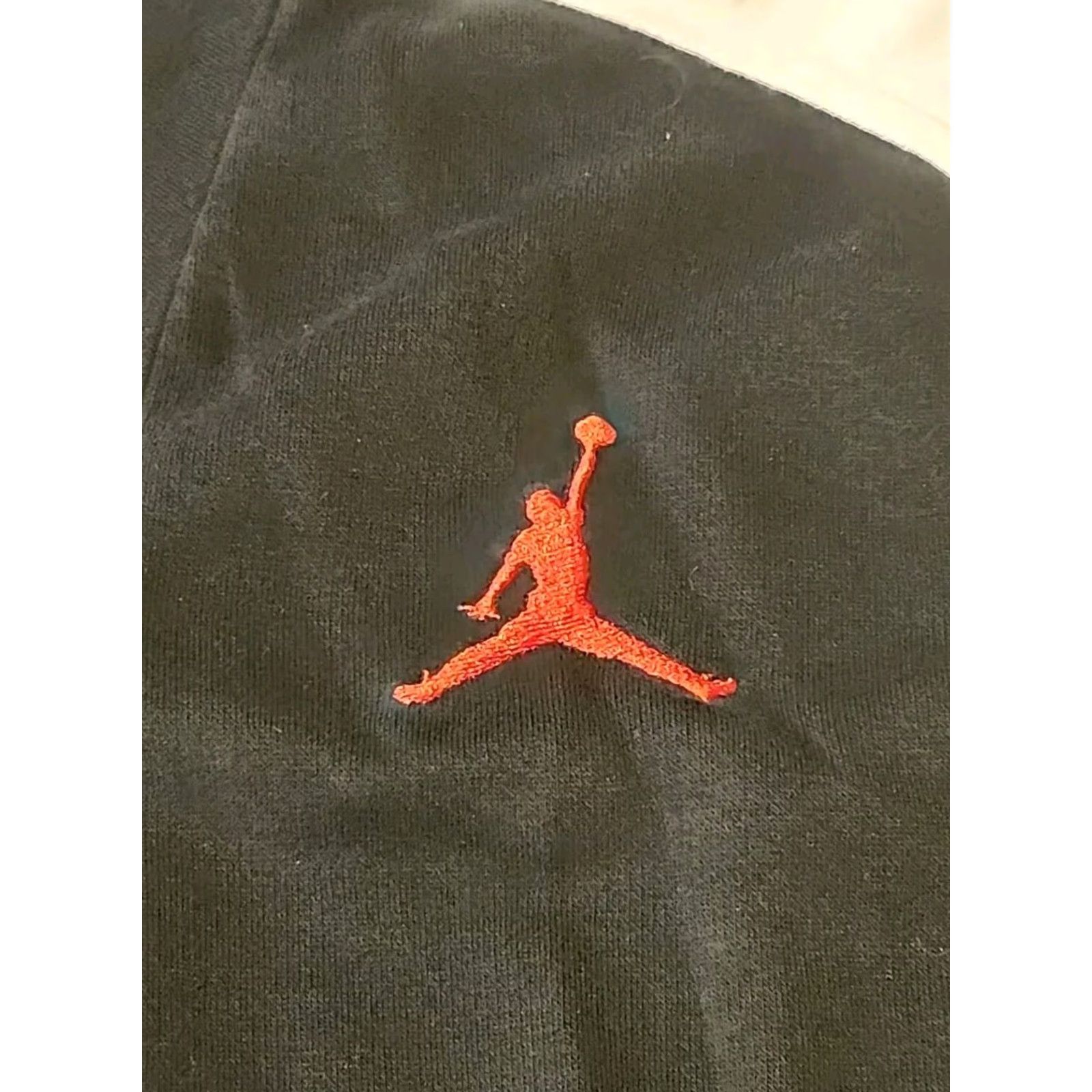 Jordan Brand Air Jordan Pullover Sweater Large Black Cement Michael Jordan Brand Y2K Jumper Men L Cotton Multicoloured Winter Autumn Shi Size US L / EU 52-54 / 3 - 2 Thumbnail