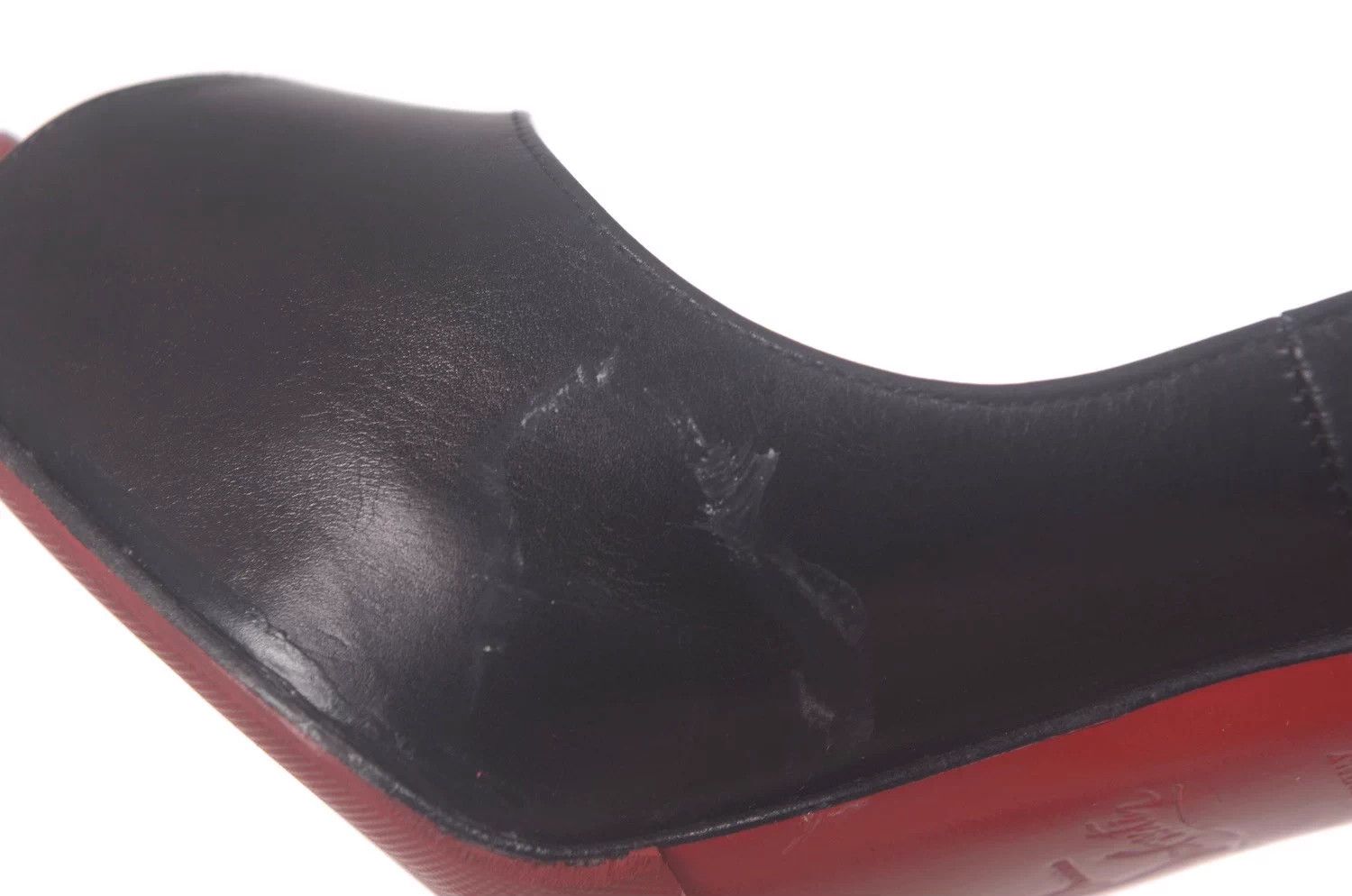 Other CL Red Bottom 37.5 Heels 801349 Size US 6.5 / IT 36.5 - 6 Thumbnail