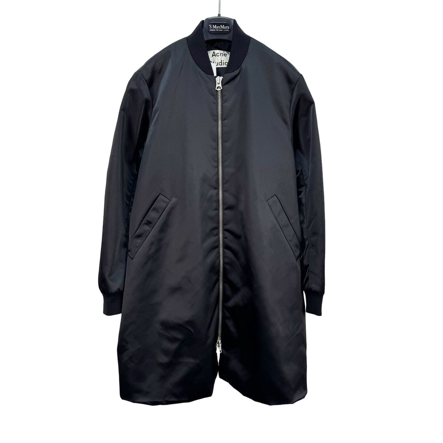 Acne Studios Acne Studios Satin Bomber Jacket Size 34 Size XXS / US 00 / IT 34 - 1 Thumbnail
