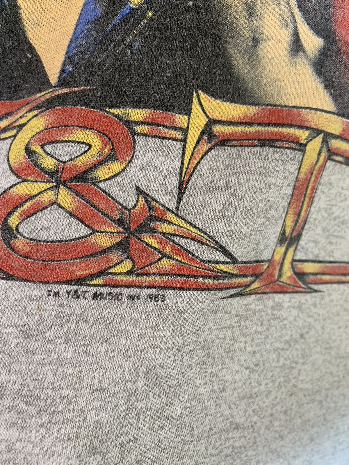 Band Tees × Vintage *RARE* Vintage 1983-‘84 Y&T New Years Eve Cow Palace T-Shirt Size US M / EU 48-50 / 2 - 6 Thumbnail