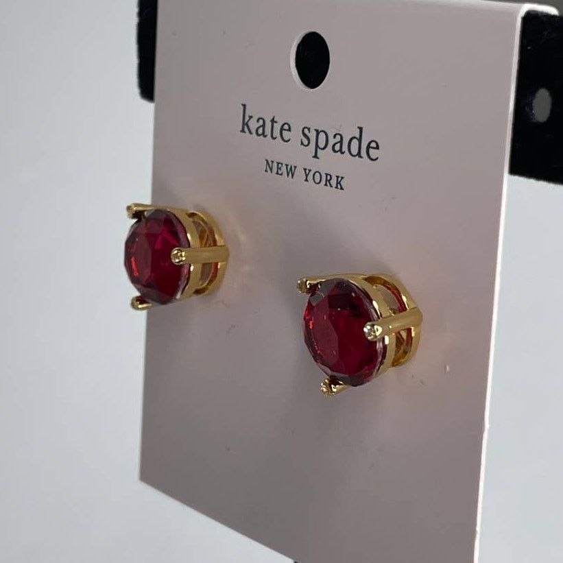 Kate Spade Kate Spade rise and shine Fuchsia studs Earrings Size ONE SIZE - 2 Thumbnail