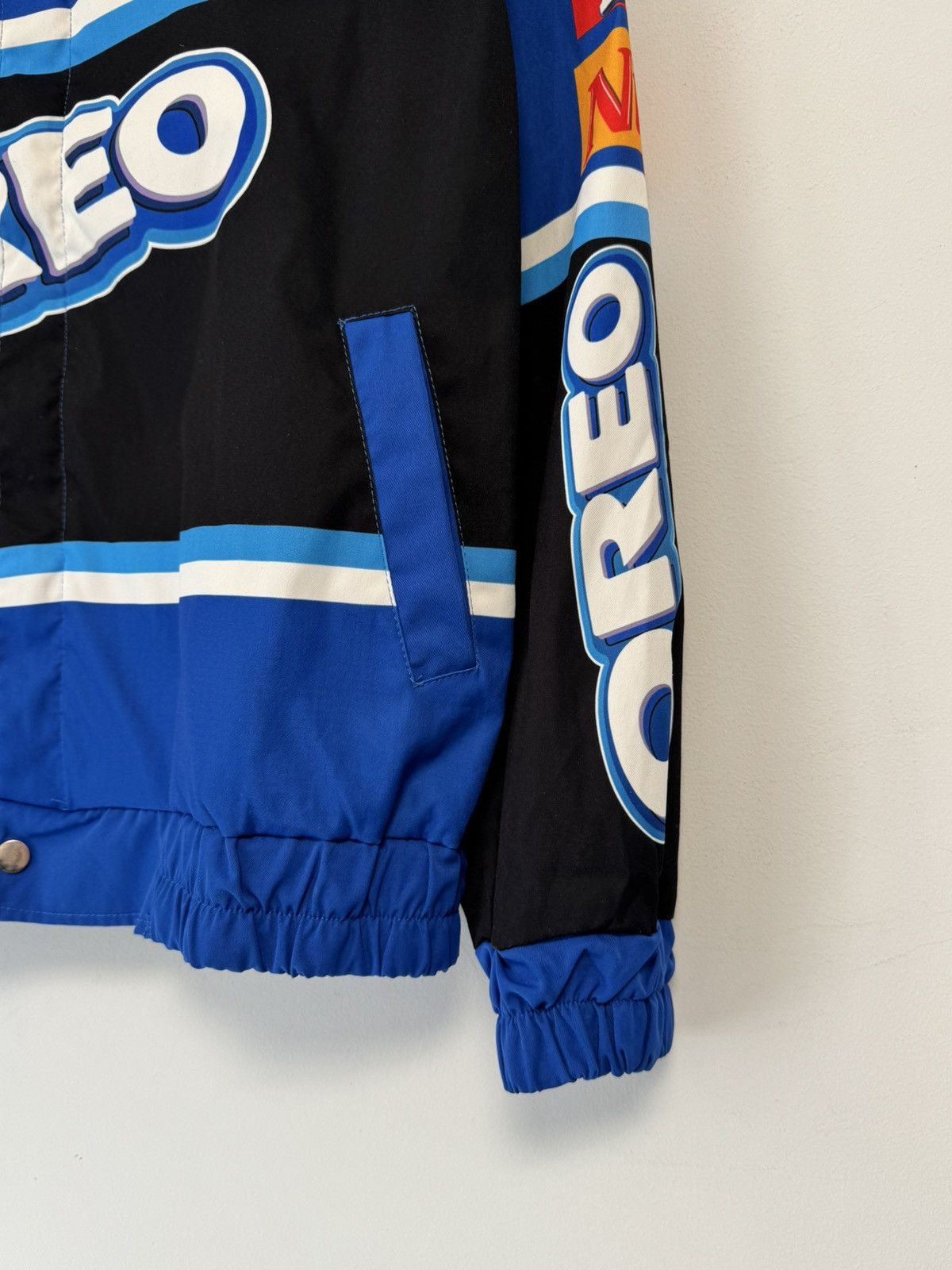 NASCAR Vintage NASCAR OREO Racing Jacket Blue Black Embroidered Size US M / EU 48-50 / 2 - 5 Thumbnail