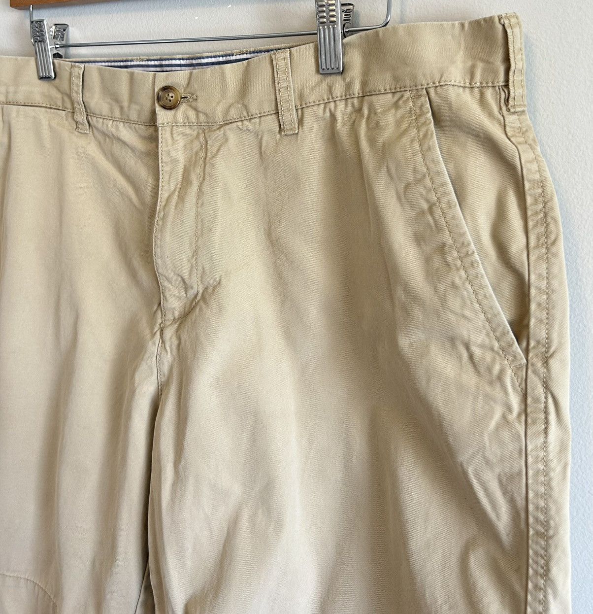 Tommy Hilfiger Tommy Hilfiger Men’s Tan Beige Khaki Summer Shorts - Size 38 Size US 38 / EU 54 - 4 Thumbnail