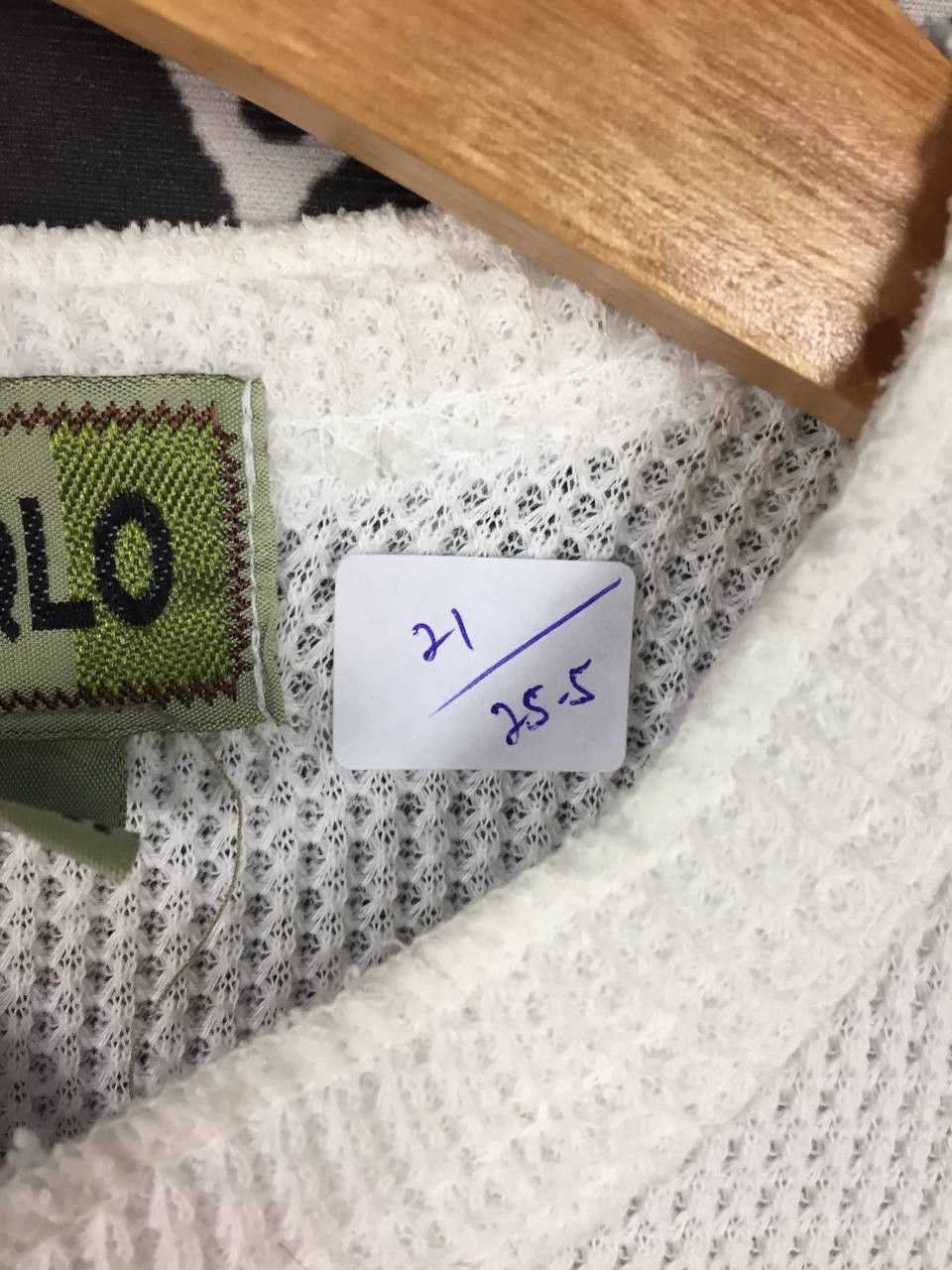 Uniqlo Vtg Uniqlo Plain Essential Waffle Hanley Neck Tee Size US M / EU 48-50 / 2 - 10 Thumbnail