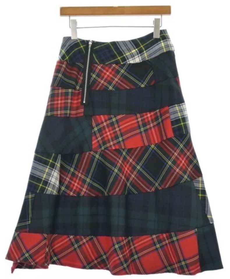 Comme des Garcons Comme Des Garcons Multicolored plaid skirt Size 25" / US 0 / IT 36 - 2 Thumbnail