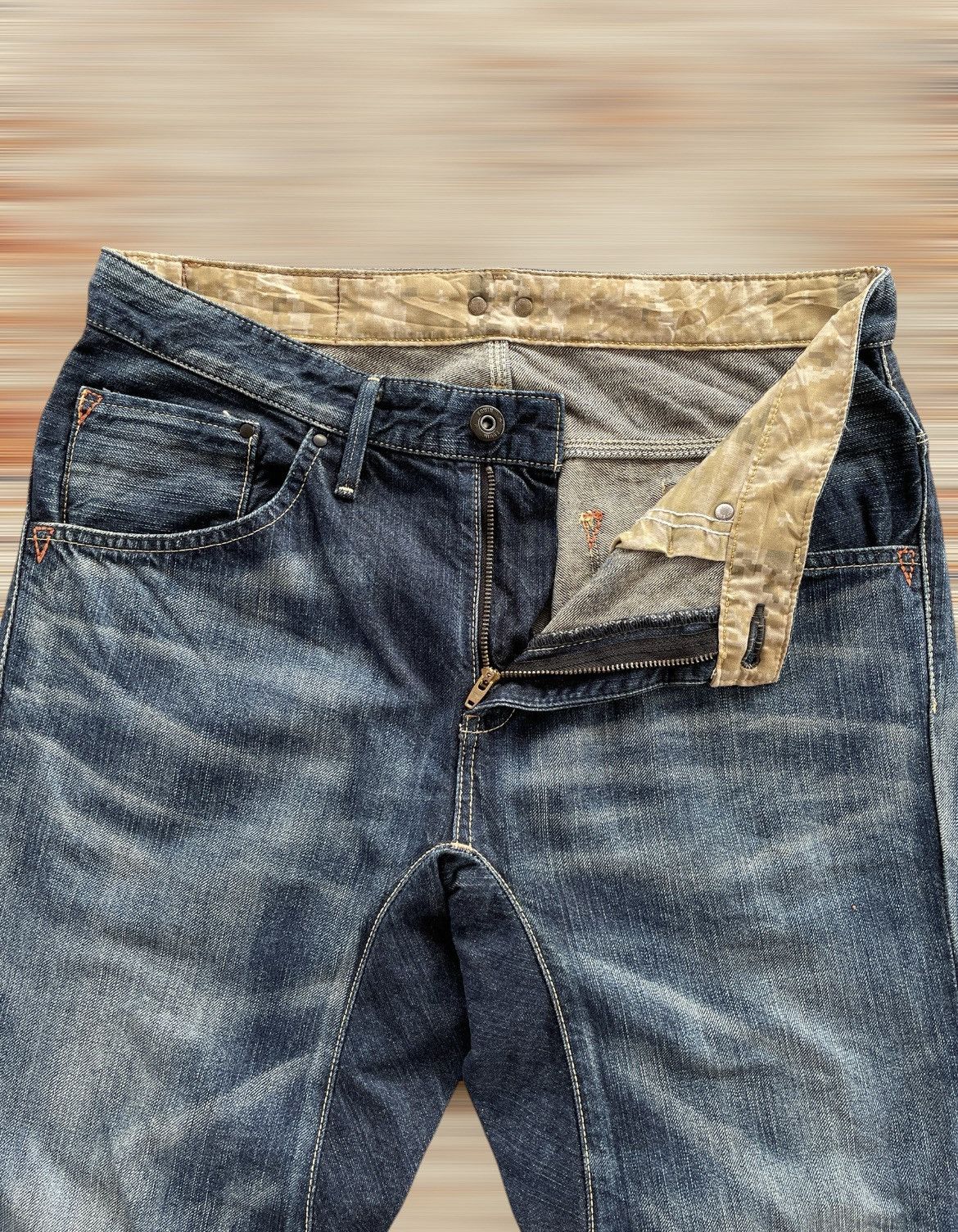 Edwin × If Six Was Nine × Japanese Brand EDWIN E-FUNCTION THREE QUARTER JEANS Size US 33 - 4 Thumbnail