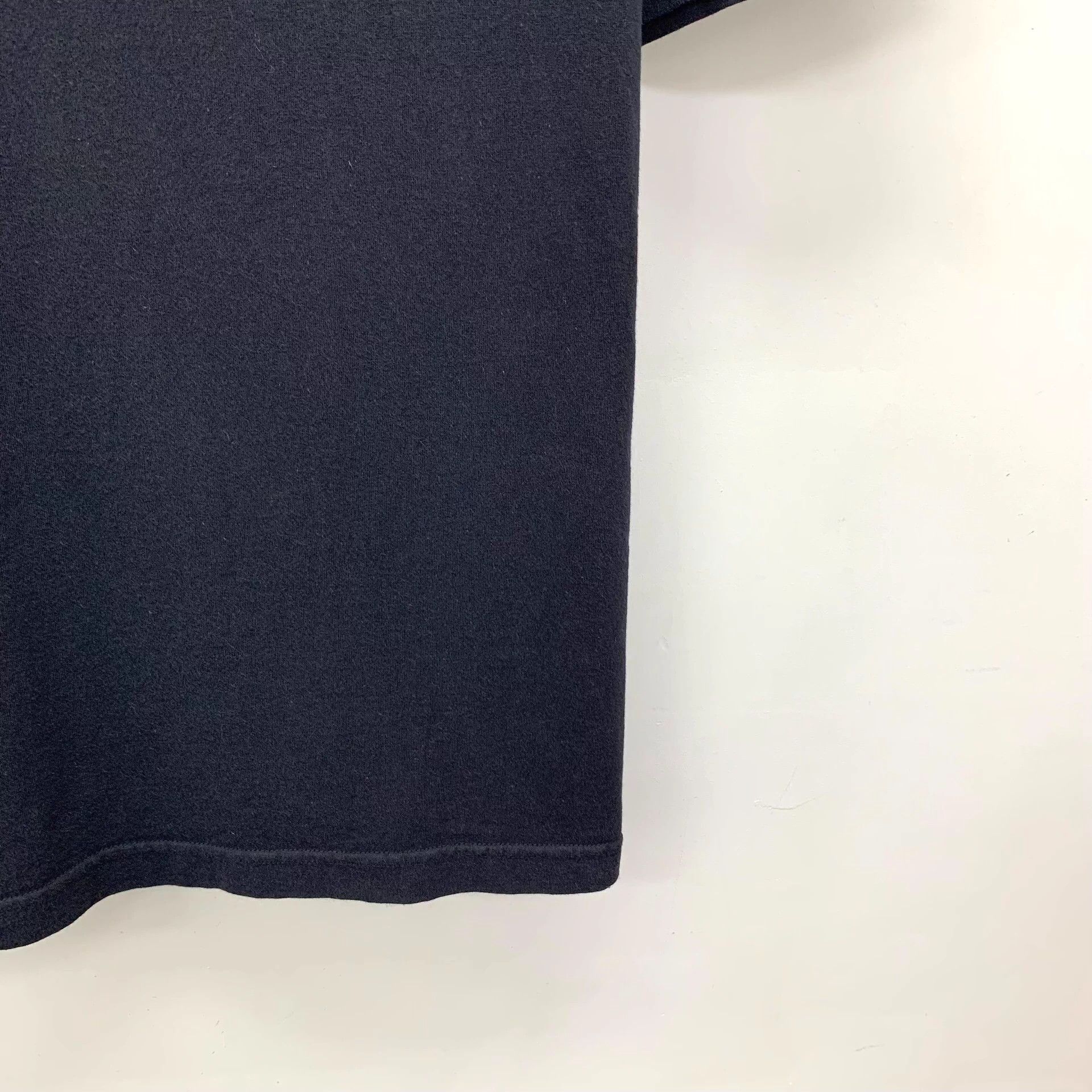 Balenciaga Balenciaga Black Logo Embroidered Cotton T-Shirt M Size US M / EU 48-50 / 2 - 4 Thumbnail