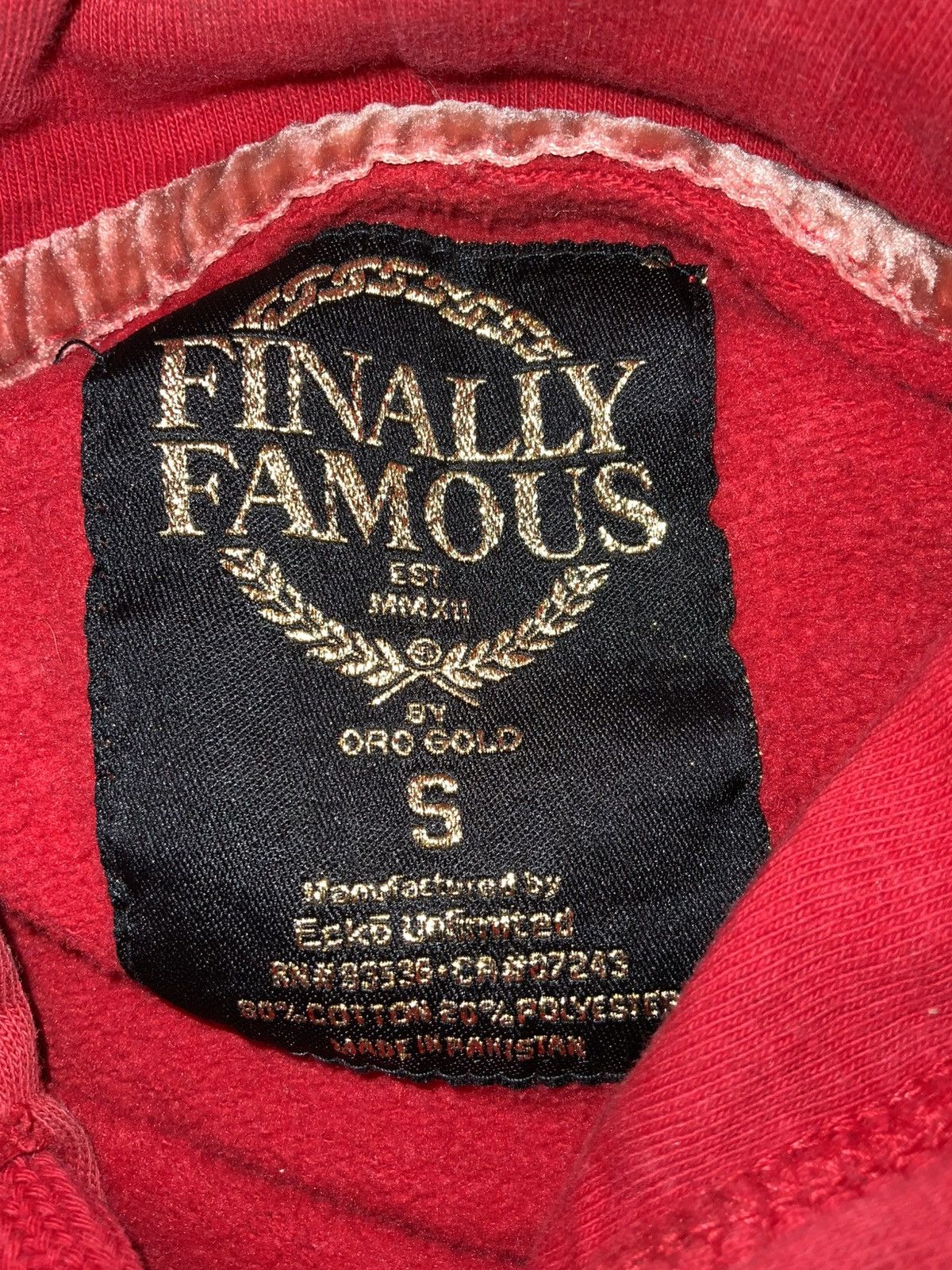 Big Sean Finally Famous Big Sean Ecko Detroit Legends Ring Hoodie Size US S / EU 44-46 / 1 - 9 Thumbnail