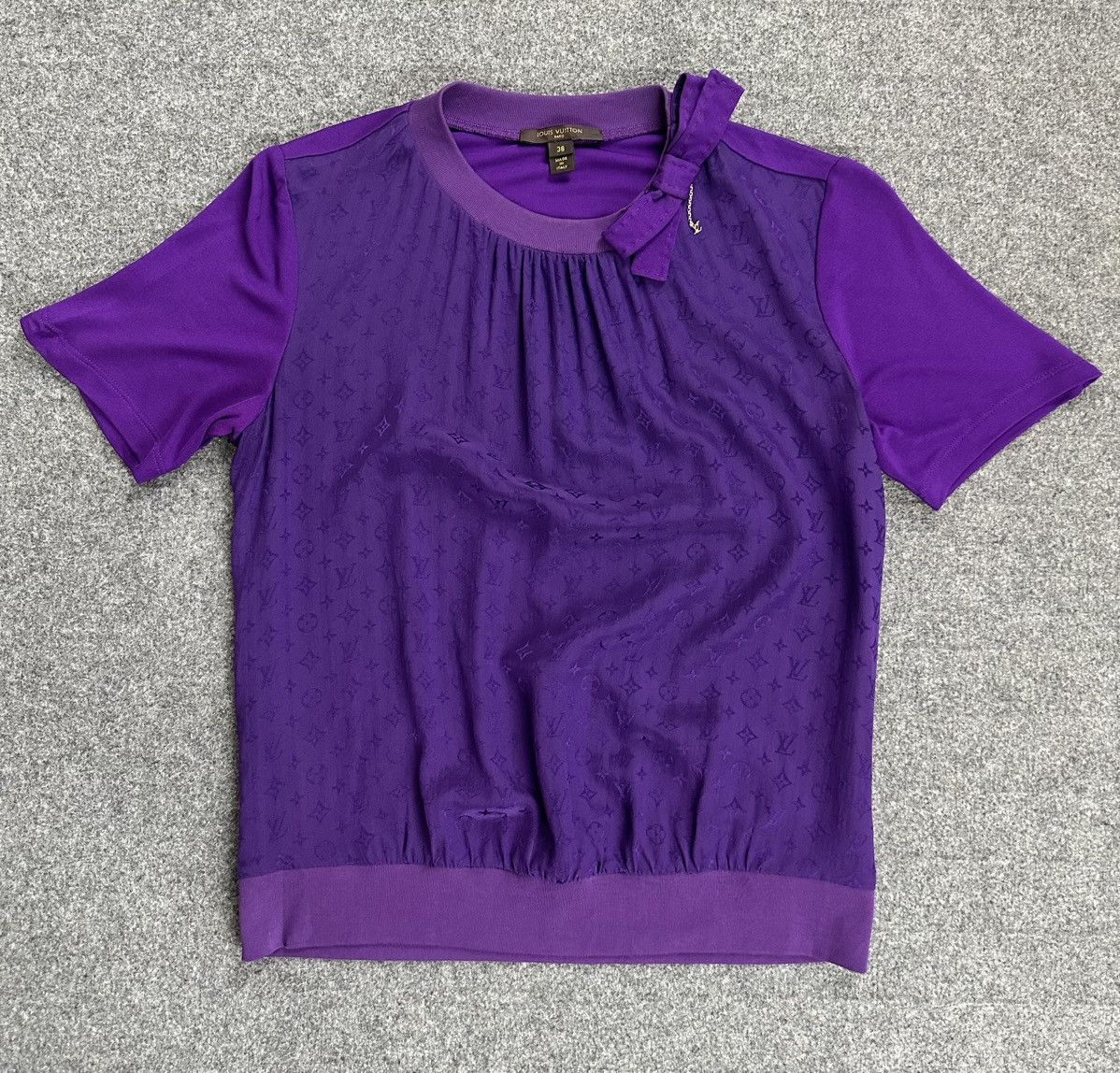 Louis Vuitton Louis Vuitton - Marc Jacobs SS/06 Ribbon Viscose Monogram Size XS / US 0-2 / IT 36-38 - 1 Thumbnail