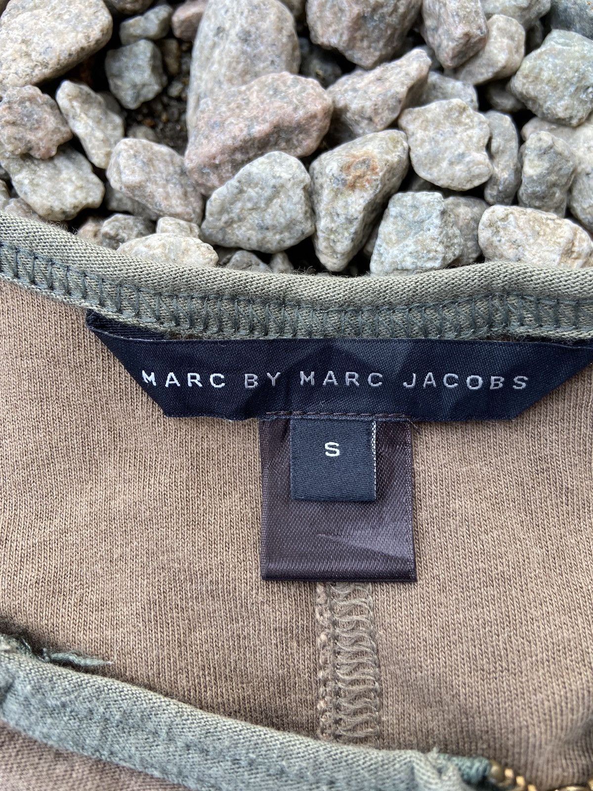 Marc by Marc Jacobs Patchwork Military green brown dress Size S / US 4 / IT 40 - 3 Thumbnail