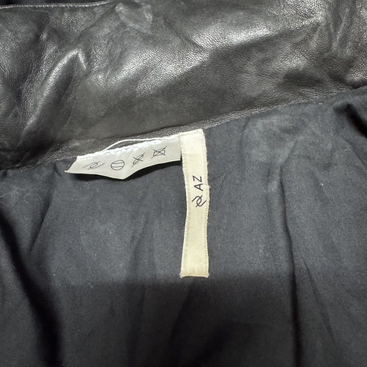 AZ by junhashimoto Az Junhashimoto Lamb Leather Puffer Jacket Size US M / EU 48-50 / 2 - 17 Thumbnail