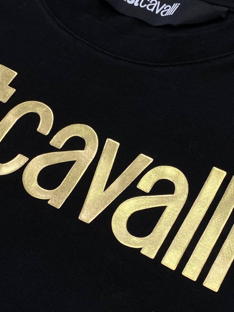 Just Cavalli Just Cavalli Logo-Print Cotton T-Shirt Size S / US 4 / IT 40 - 9 Thumbnail