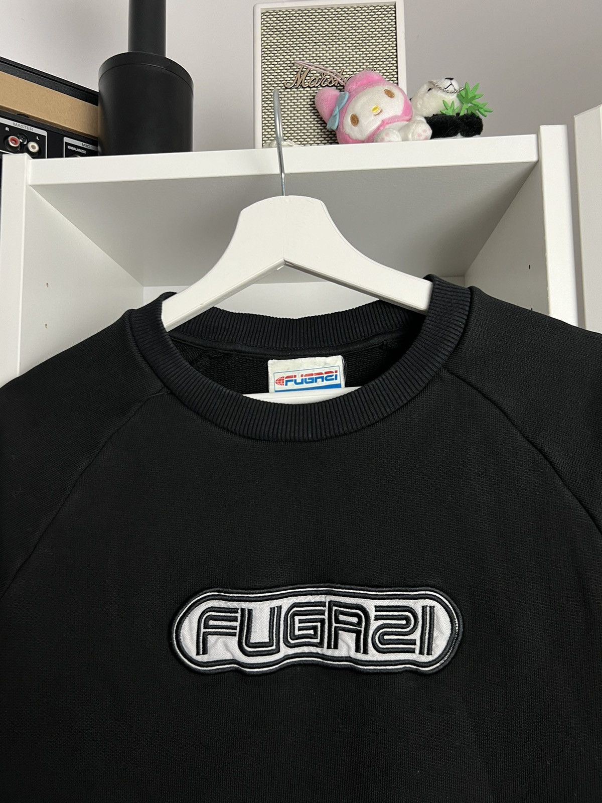 Fugazi × Vintage Vintage Y2K Fugazi baggy box logo sweatshirt L skate loose Size US L / EU 52-54 / 3 - 3 Thumbnail