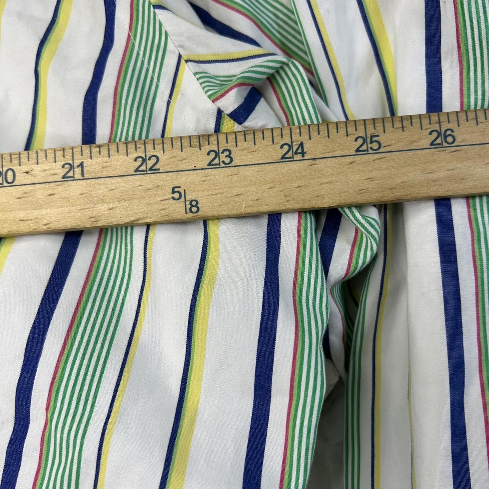 Polo Ralph Lauren 90’s Polo Ralph Lauren Classic Fit Striped Shirt Size XL Size US XL / EU 56 / 4 - 7 Thumbnail