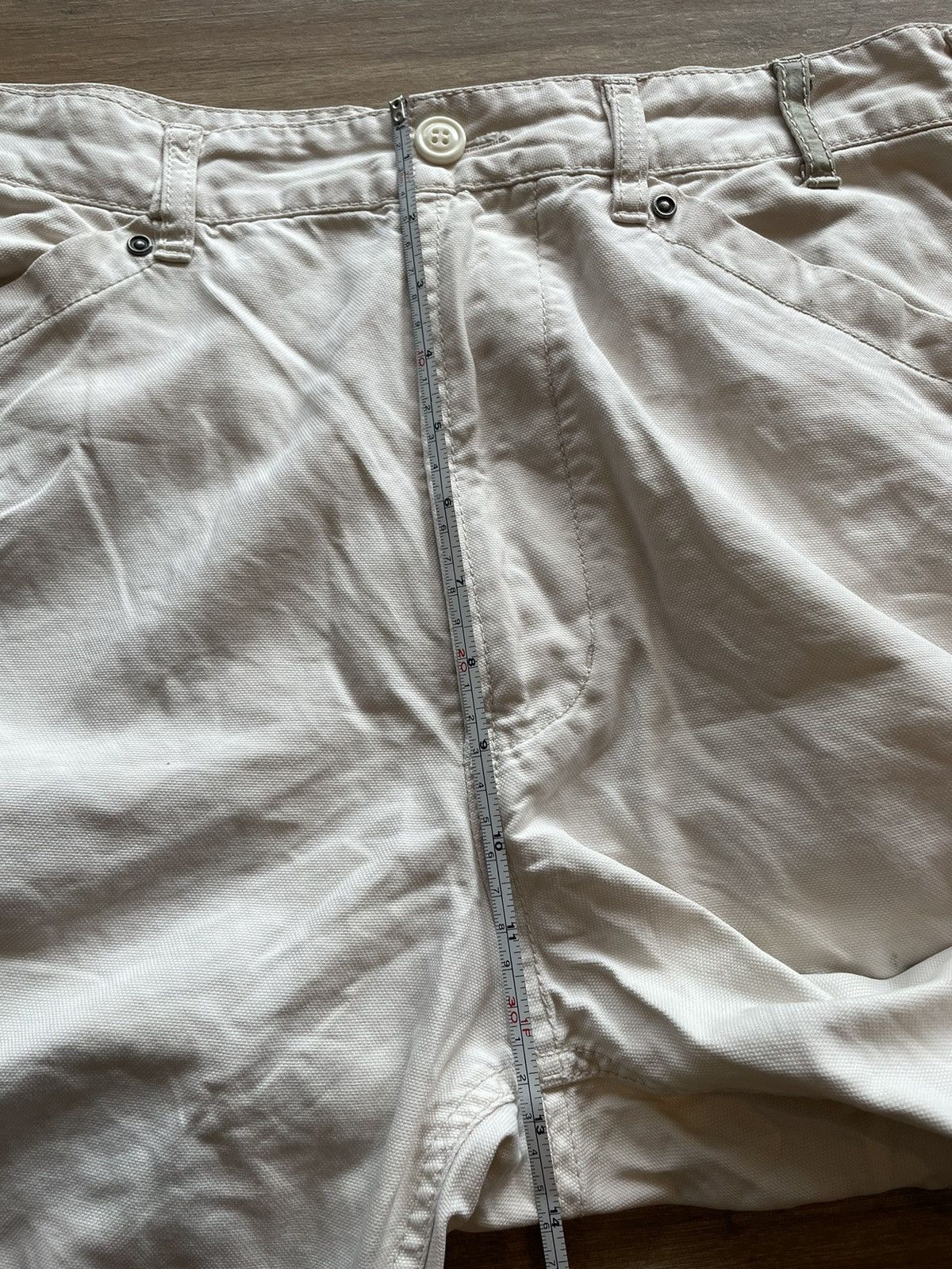 Diesel Diese OffWhite Reconstructed Pant Size US 31 - 23 Thumbnail