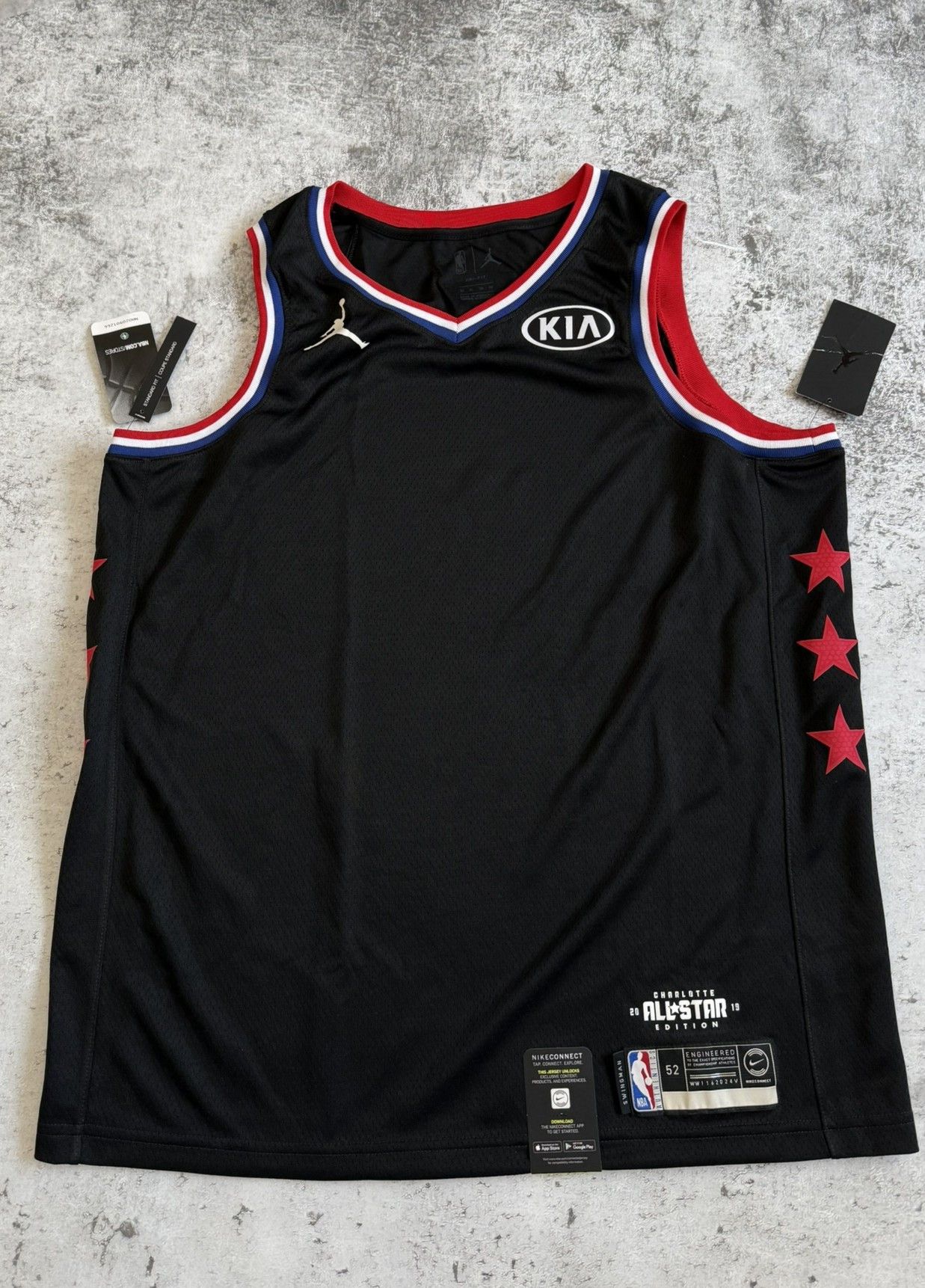 Jordan Brand All Star Game 2019 Jordan Team Lebron James BLANK JERSEY XL Size US XL / EU 56 / 4 - 1 Thumbnail
