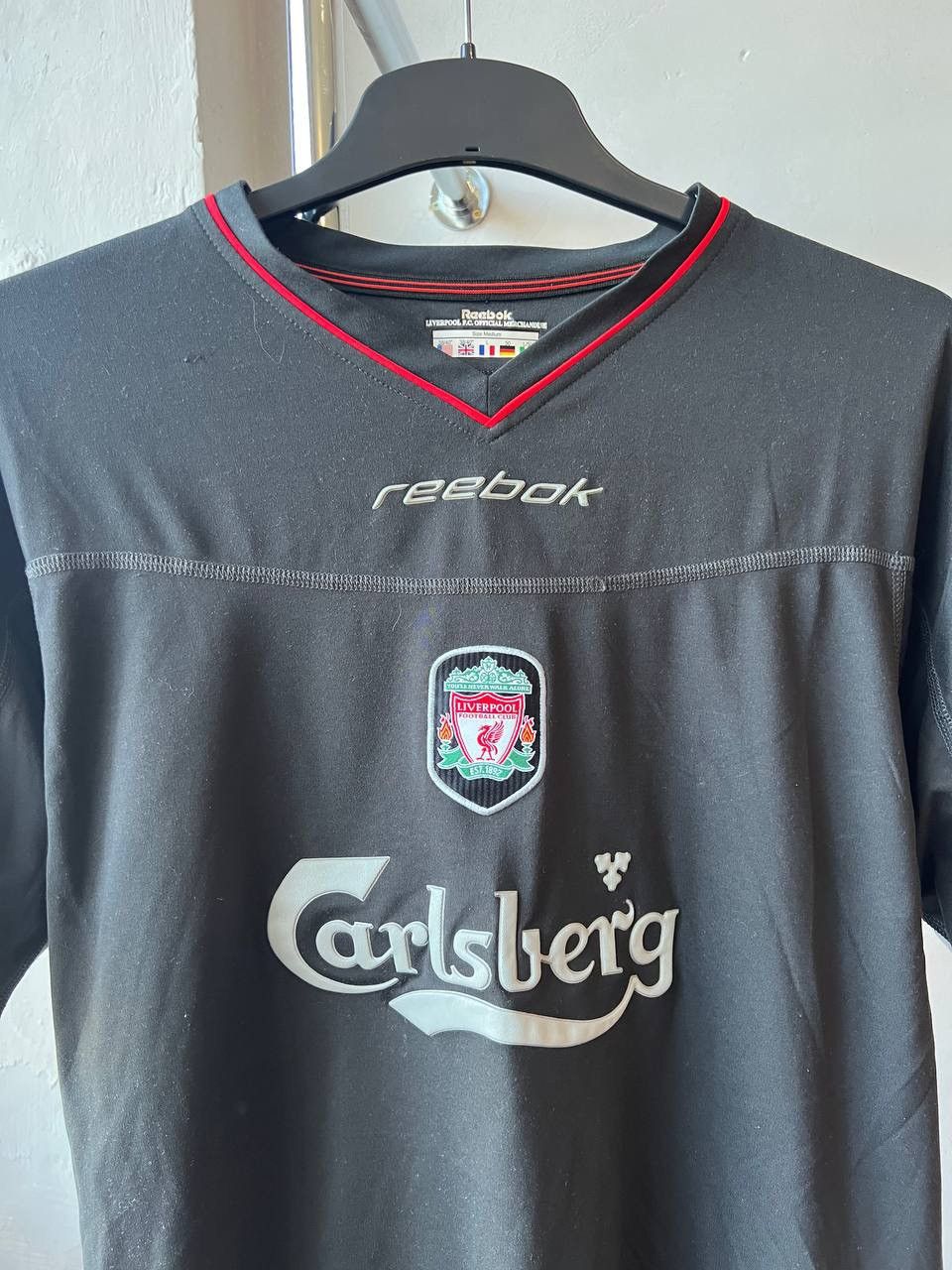 Reebok 2002/03 LIVERPOOL FC #10 OWEN SOCCER FOOTBALL JERSEY SHIRT L Size US L / EU 52-54 / 3 - 3 Thumbnail