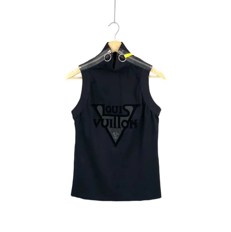 Louis Vuitton Louis Vuitton Black Cotton Women's Jacket 0089 Size M / US 6-8 / IT 42-44 - 1 Thumbnail