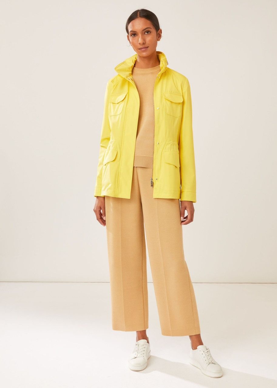Loro Piana o1srvl11e0424 Jacket in Yellow Size M / US 6-8 / IT 42-44 - 3 Thumbnail