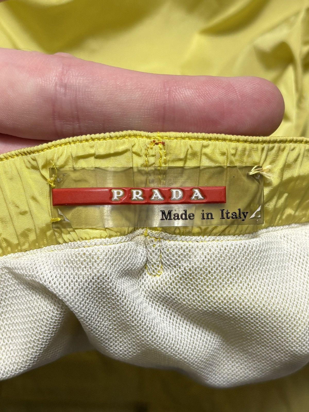 Prada Prada Swim Shorts Nylon Trunks 2000s Prada Sport Linea Rossa Size US 38 / EU 54 - 3 Thumbnail