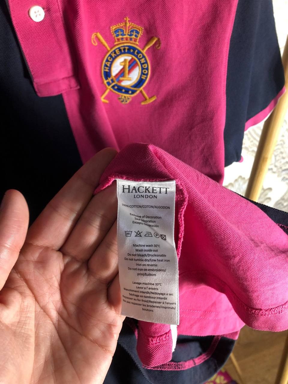 Hackett × Vintage VERY RARE HACKETT 1 POLO DESIGNER ENGLAND STYLE CASUAL DELUX Size US M / EU 48-50 / 2 - 8 Thumbnail