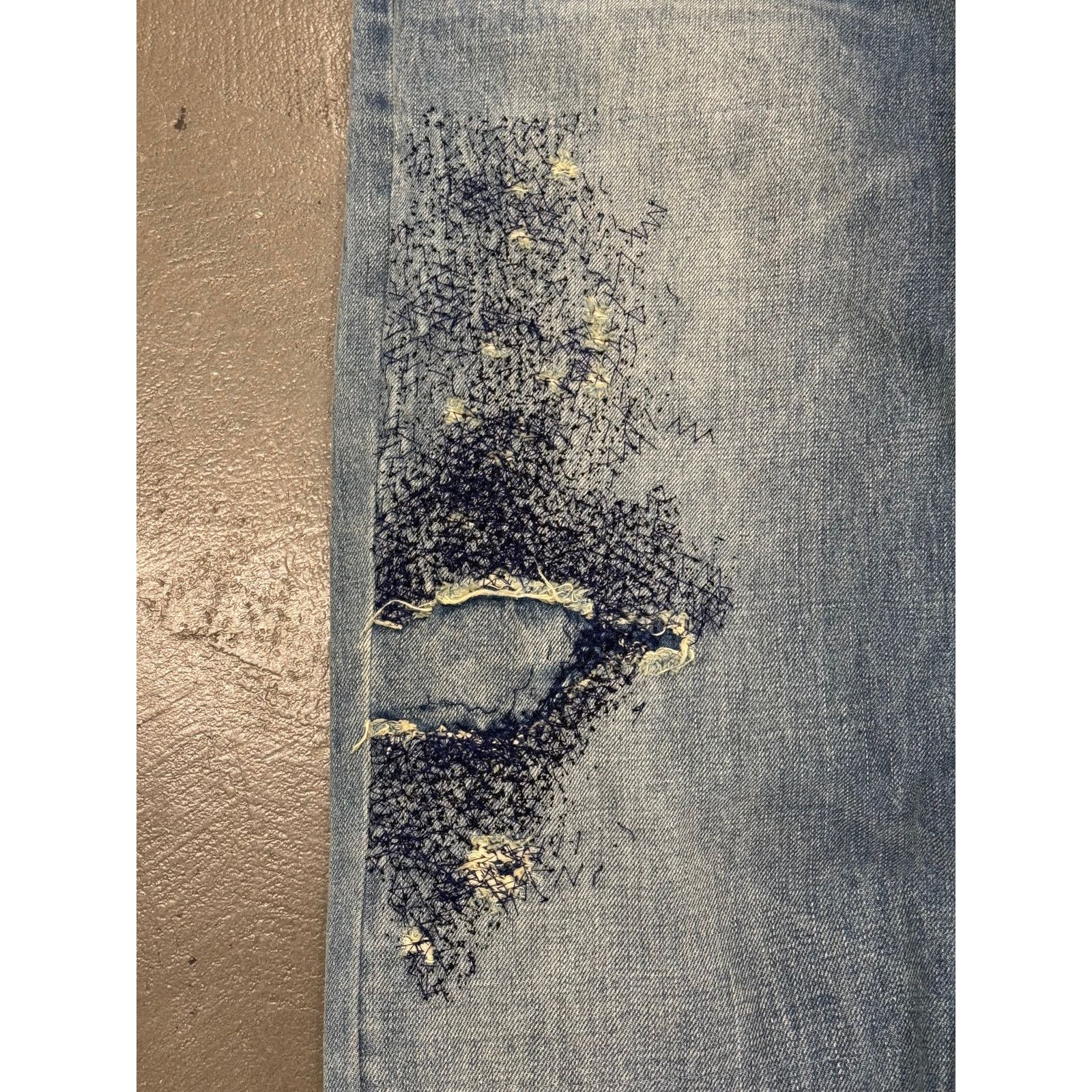 Kapital 2000s Kapital boro distressed jeans Size 25" / US 0 / IT 36 - 3 Thumbnail