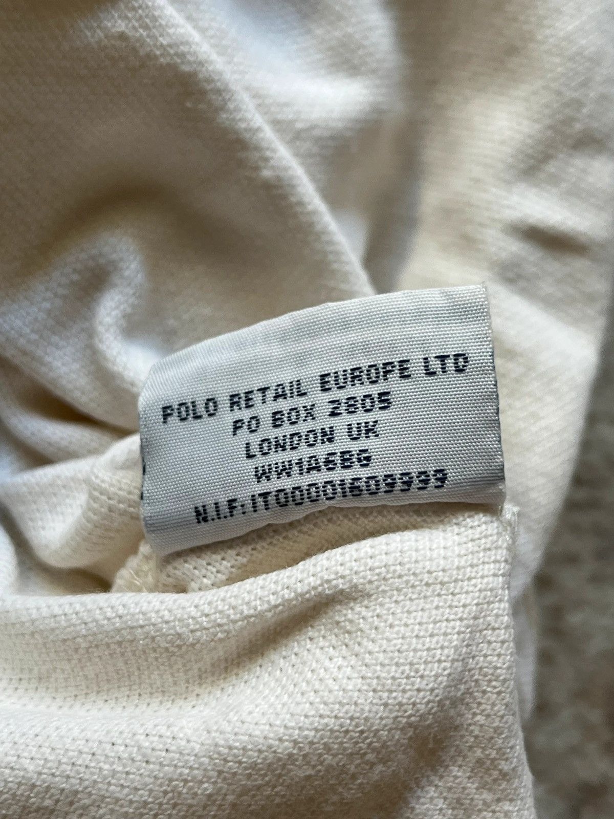 Polo Ralph Lauren Polo Ralph Lauren Small Pony Shirt Rare White 2000s Size US L / EU 52-54 / 3 - 11 Thumbnail
