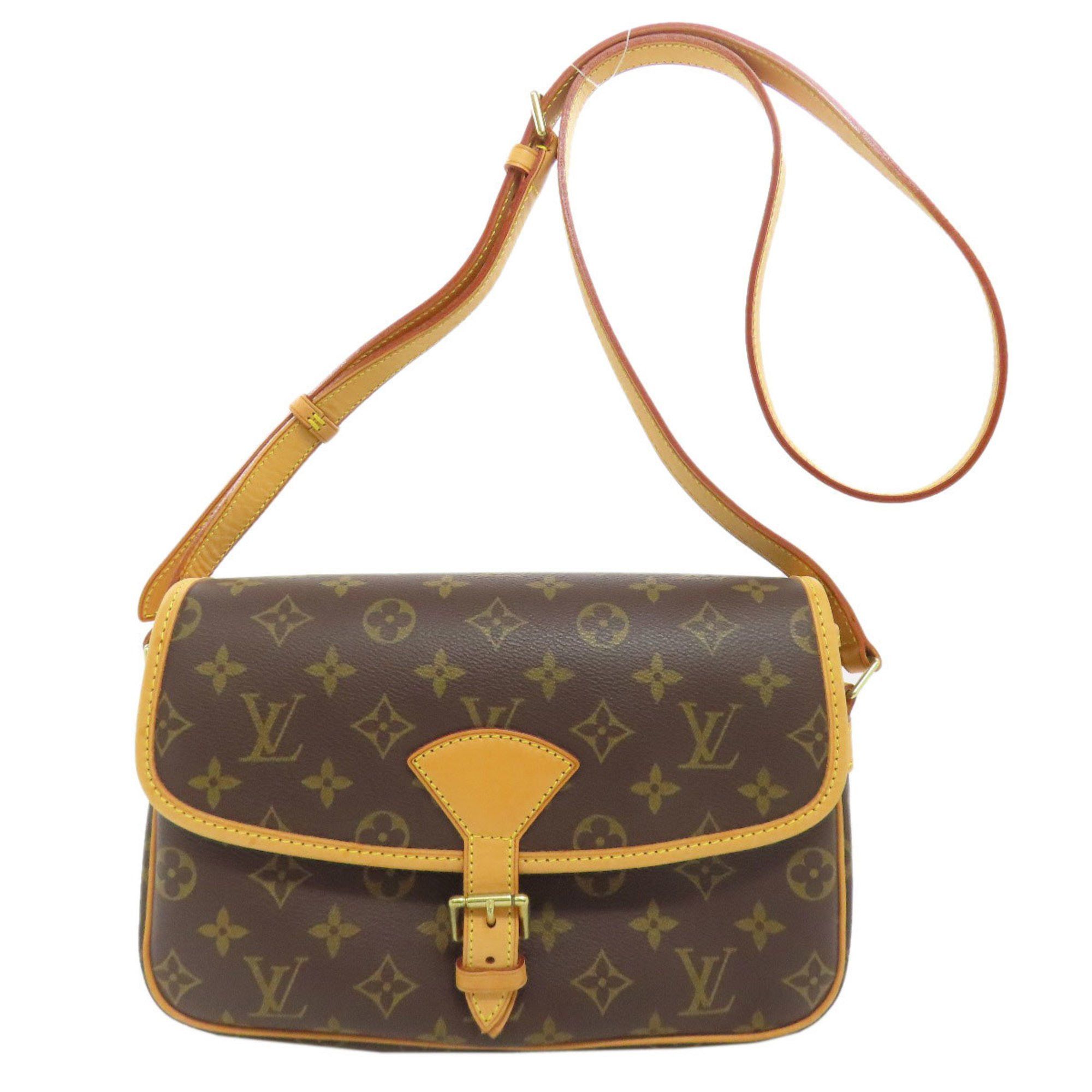 Louis Vuitton M42250 Sologne Shoulder Bag Monogram Canvas Women's Louis Vuitton