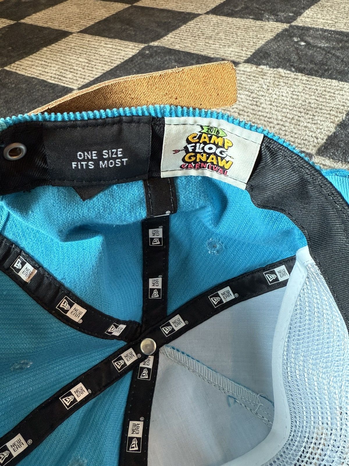 Golf Wang Tyler The Creator Camp Flog Gnaw Corduroy New Era Strapback Size ONE SIZE - 6 Thumbnail