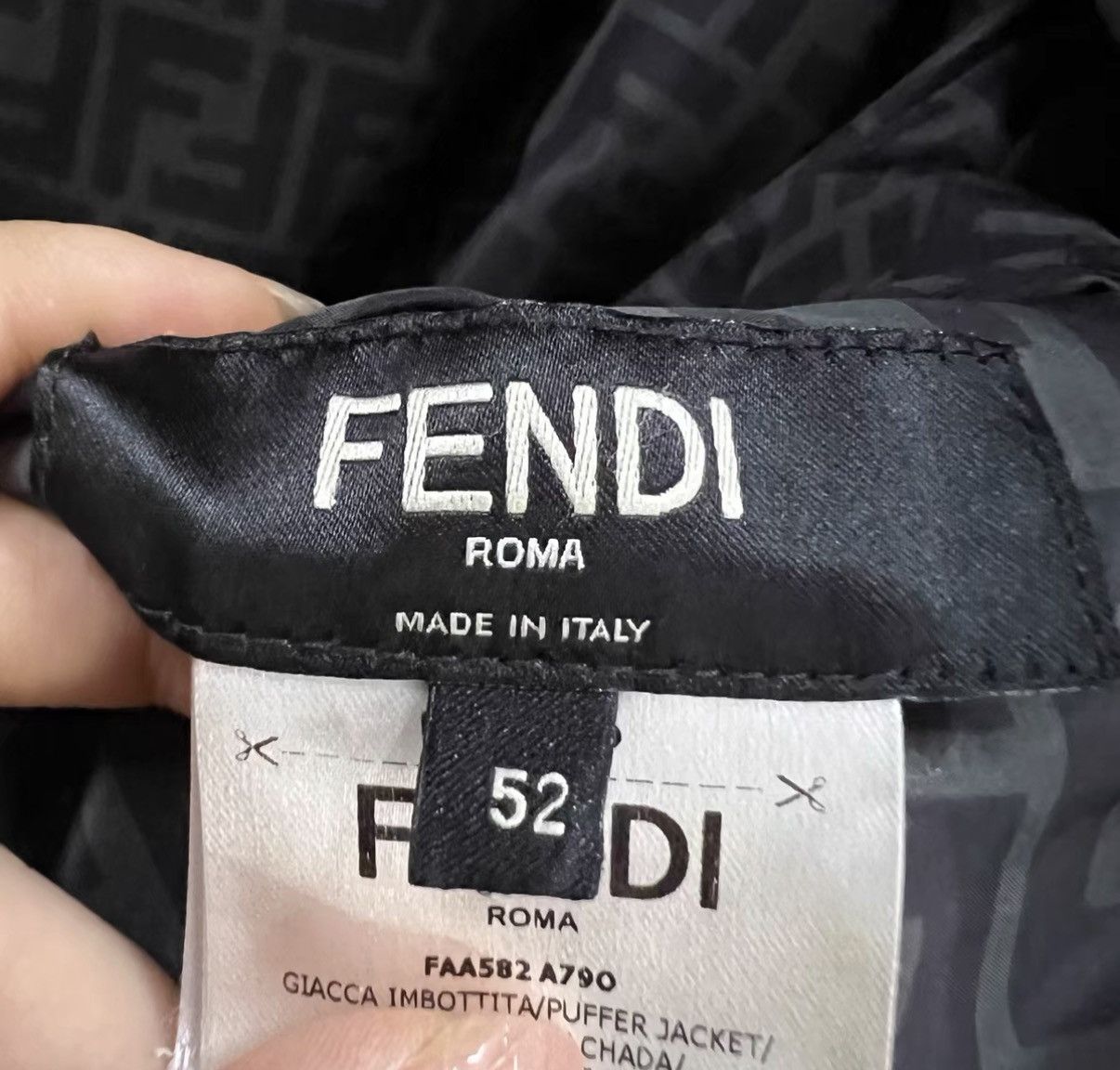 Fendi Fendi FF monogram reversible jacket J41 Size US L / EU 52-54 / 3 - 4 Thumbnail