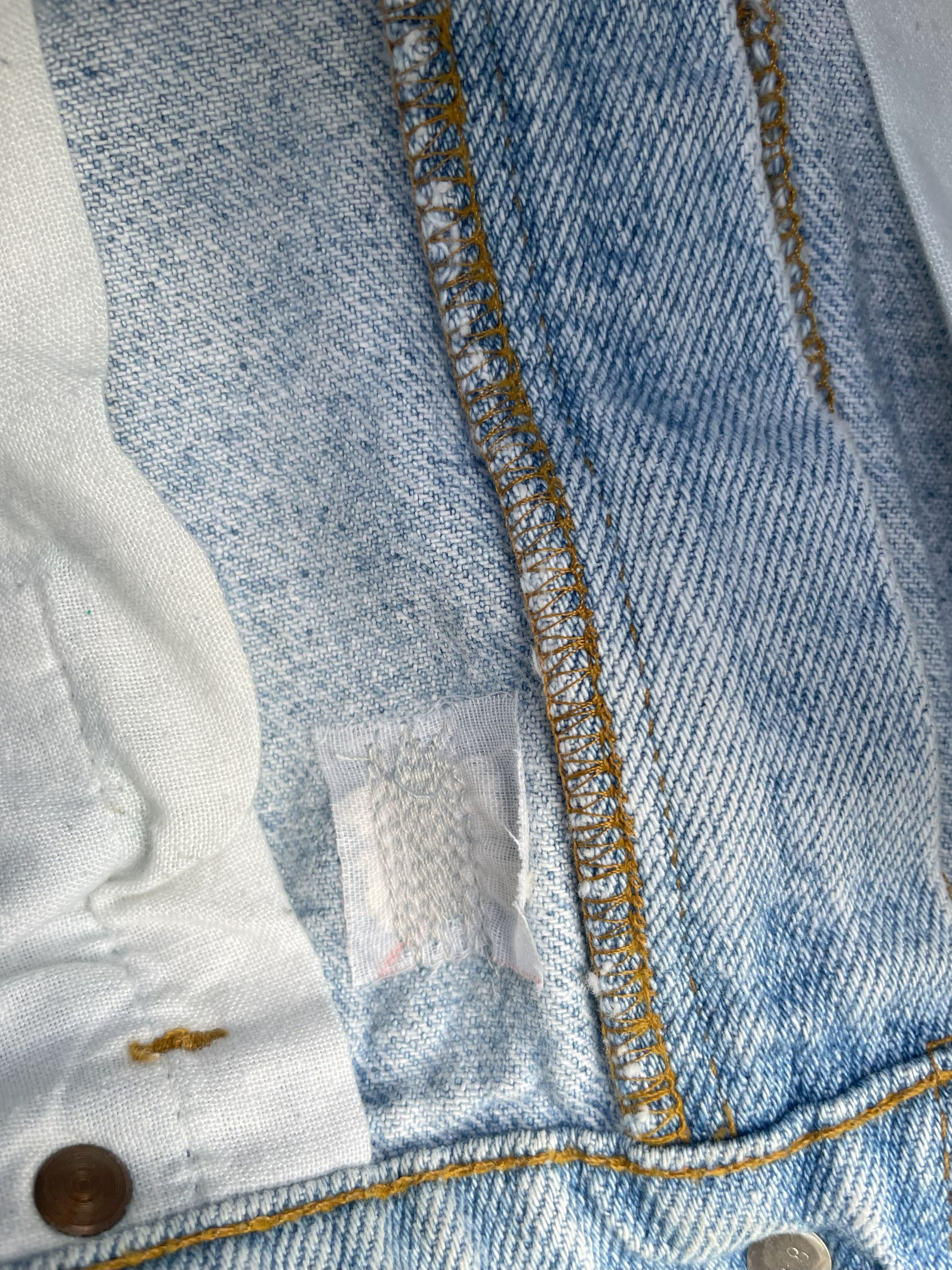Levi's Vintage 1992 Levis 505 e Stone Wash Denim Size US 30 / EU 46 - 13 Thumbnail