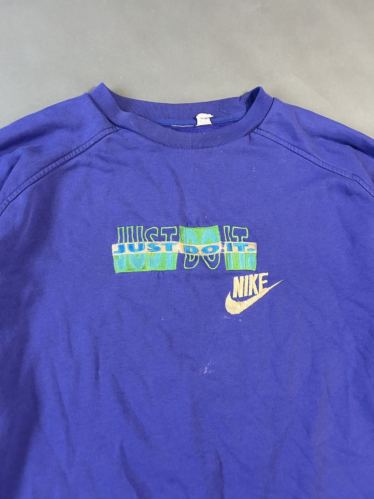 Nike × Vintage Nike Purple track suit sweatshirt sweatpants 90s Size US XL / EU 56 / 4 - 3 Thumbnail