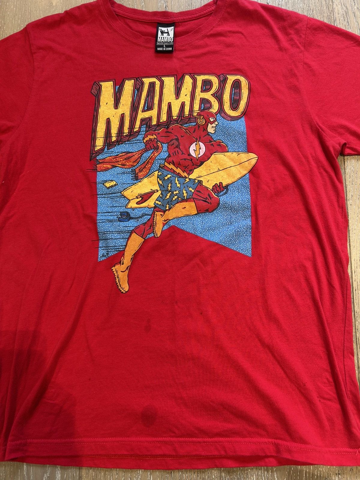 Mambo Rare‼️Mambo x DC comics The Flash tee⚡️ Size US L / EU 52-54 / 3 - 3 Thumbnail