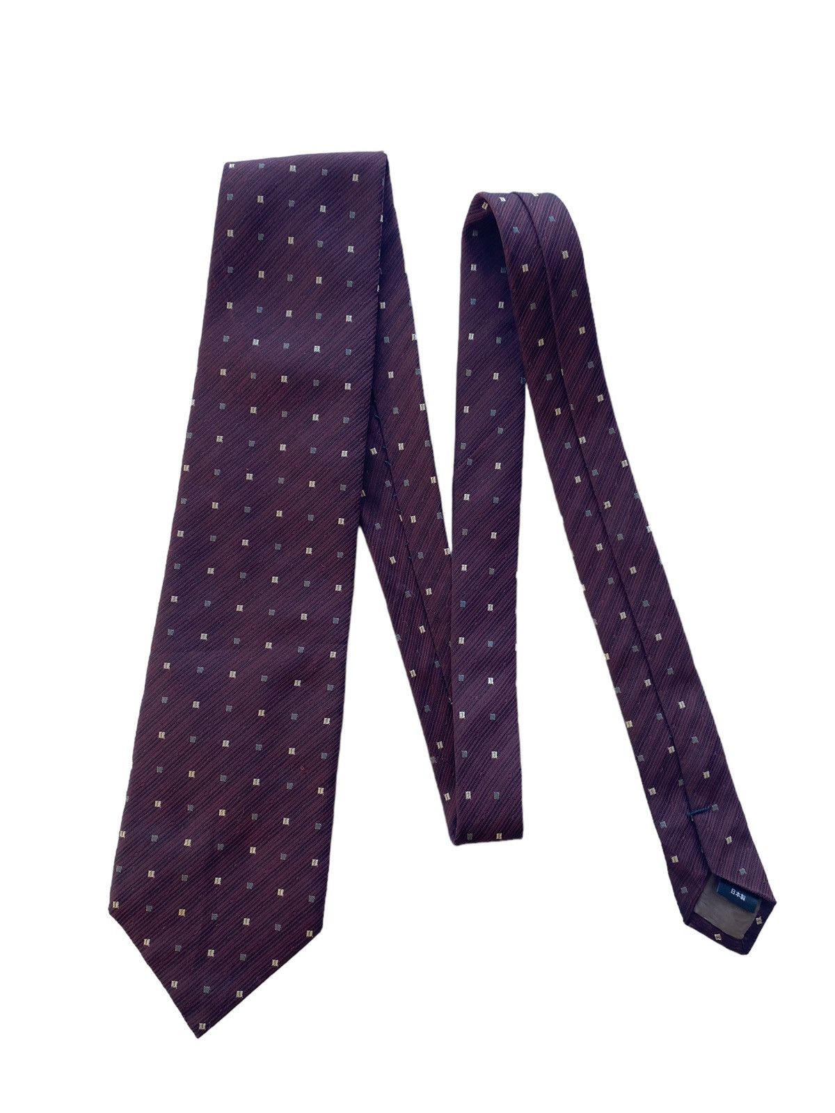 Issey Miyake × SikSilk 🔥 Vintage Issey Miyake Silk Neck Tie IM Product Size ONE SIZE - 8 Thumbnail