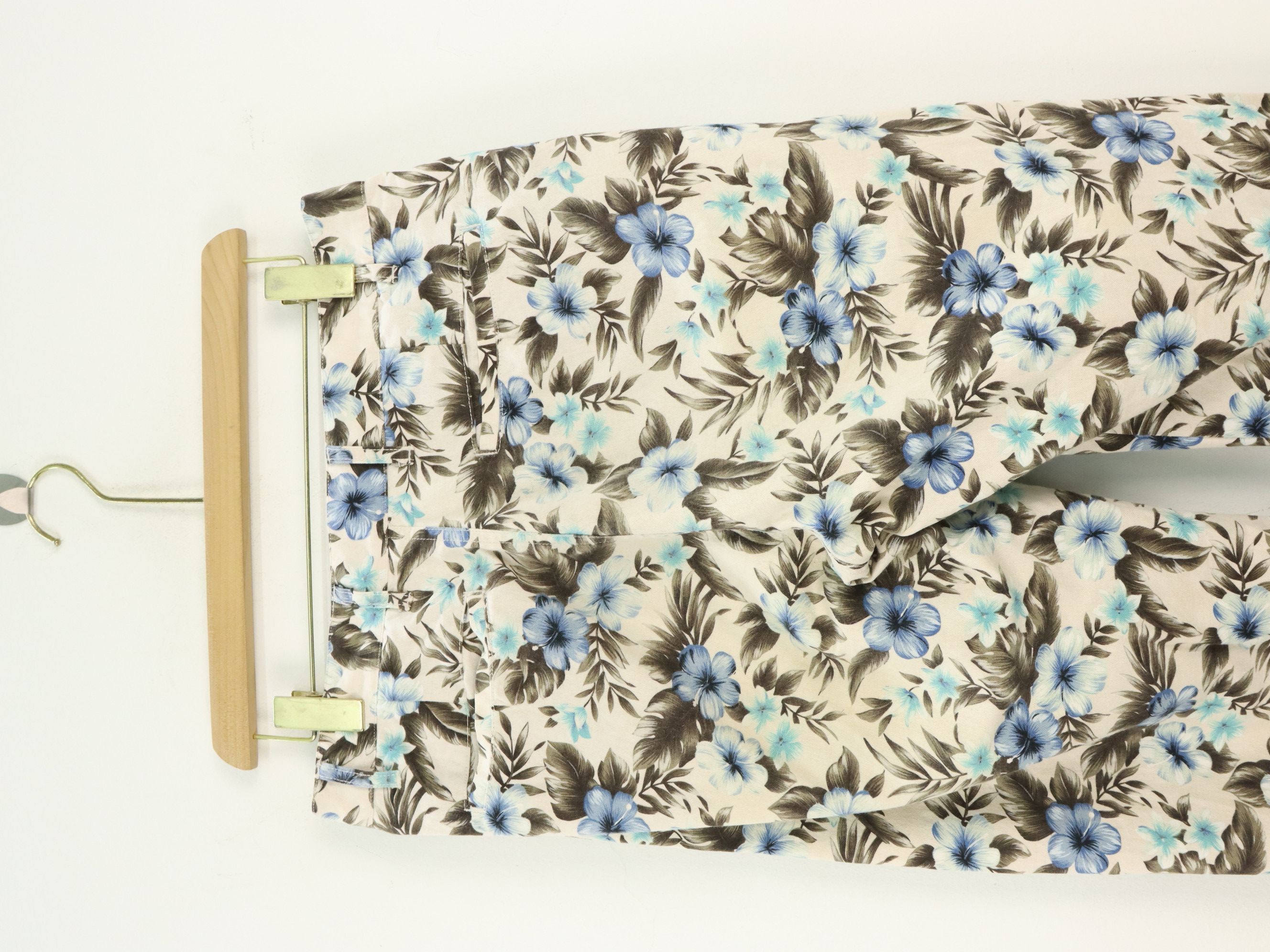 Japanese Brand × URBAN RESEARCH DOORS Urban Research Floral Motif Linen Cotton Blend Trouser Size US 31 - 7 Thumbnail