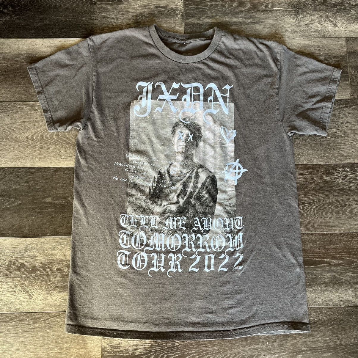 Rap Tees Jxdn Tell Me About Tomorrow 2022 Tour Washed Graphic T Shirt Size US M / EU 48-50 / 2 - 1 Thumbnail