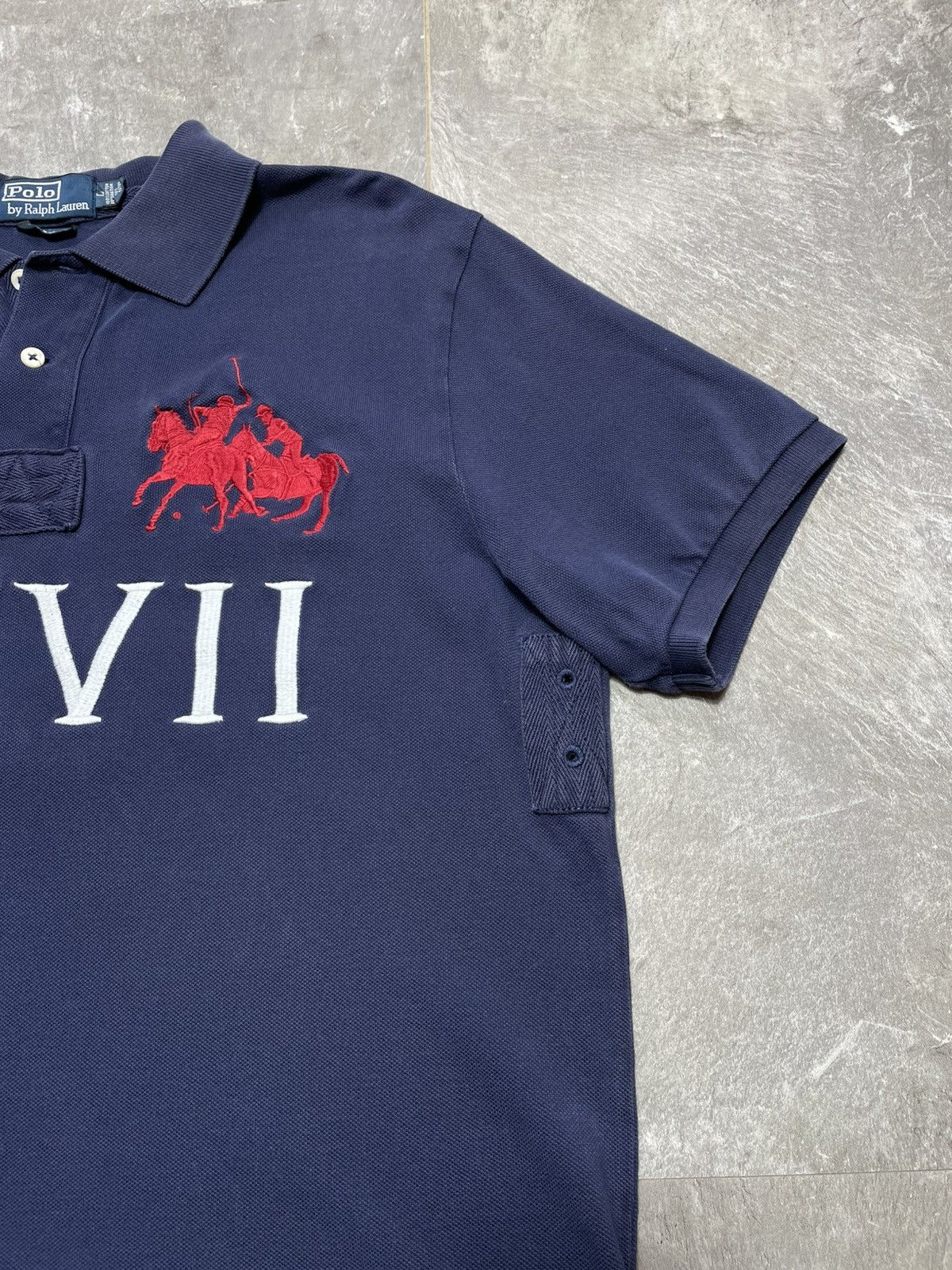 Polo Ralph Lauren Polo Ralph Lauren Chief Keef LXVII Numer 3 Big Logo Rare Size US L / EU 52-54 / 3 - 3 Thumbnail