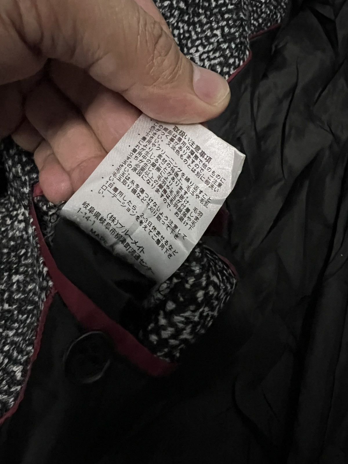 Kansai Yamamoto 💥Vintage Kansai Yamamoto Homme Wool Jacket Size US S / EU 44-46 / 1 - 11 Thumbnail