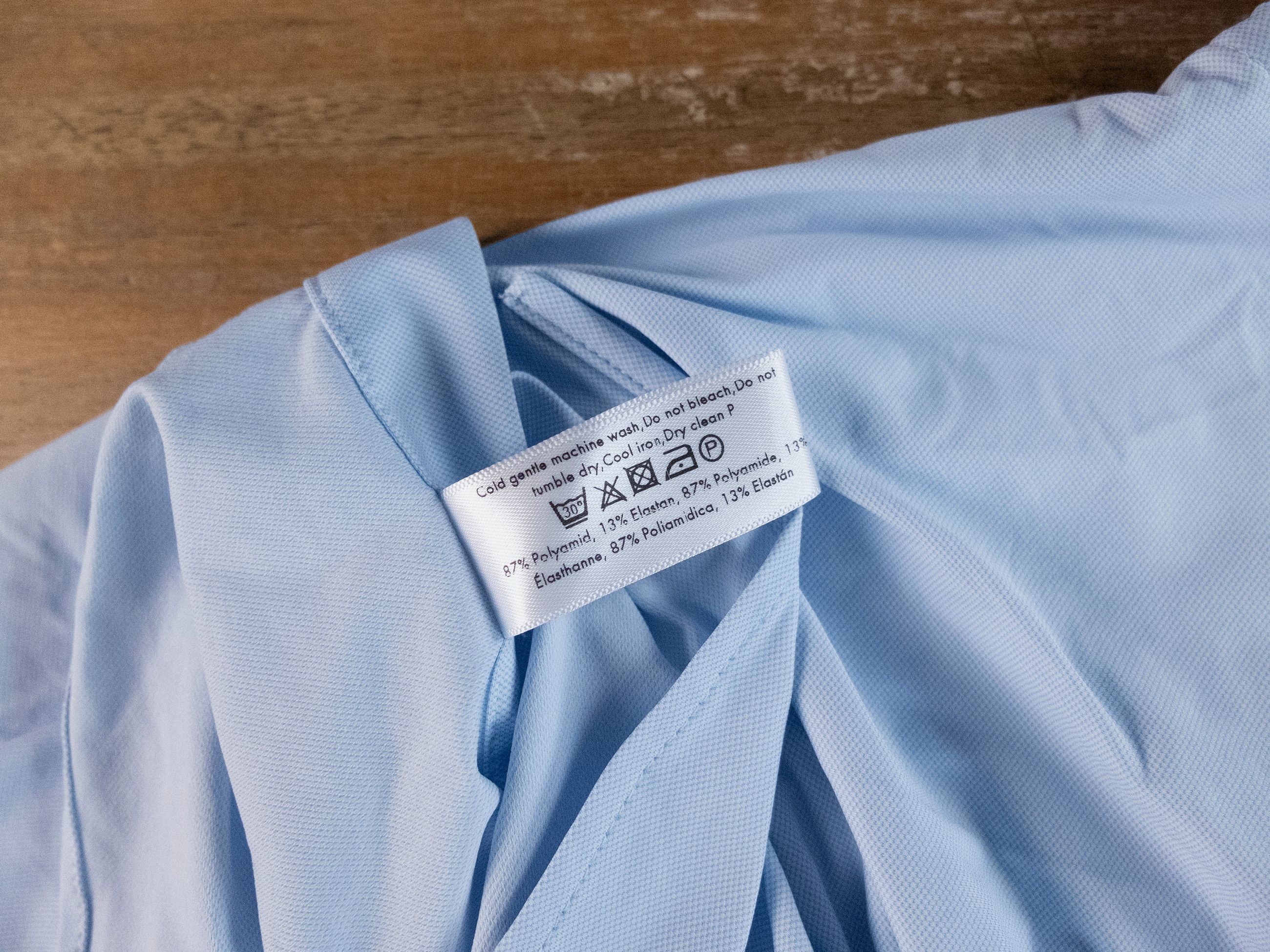 Eton ETON of Sweden slim fit blue muscle dress shirt 40 Medium Size US M / EU 48-50 / 2 - 8 Thumbnail