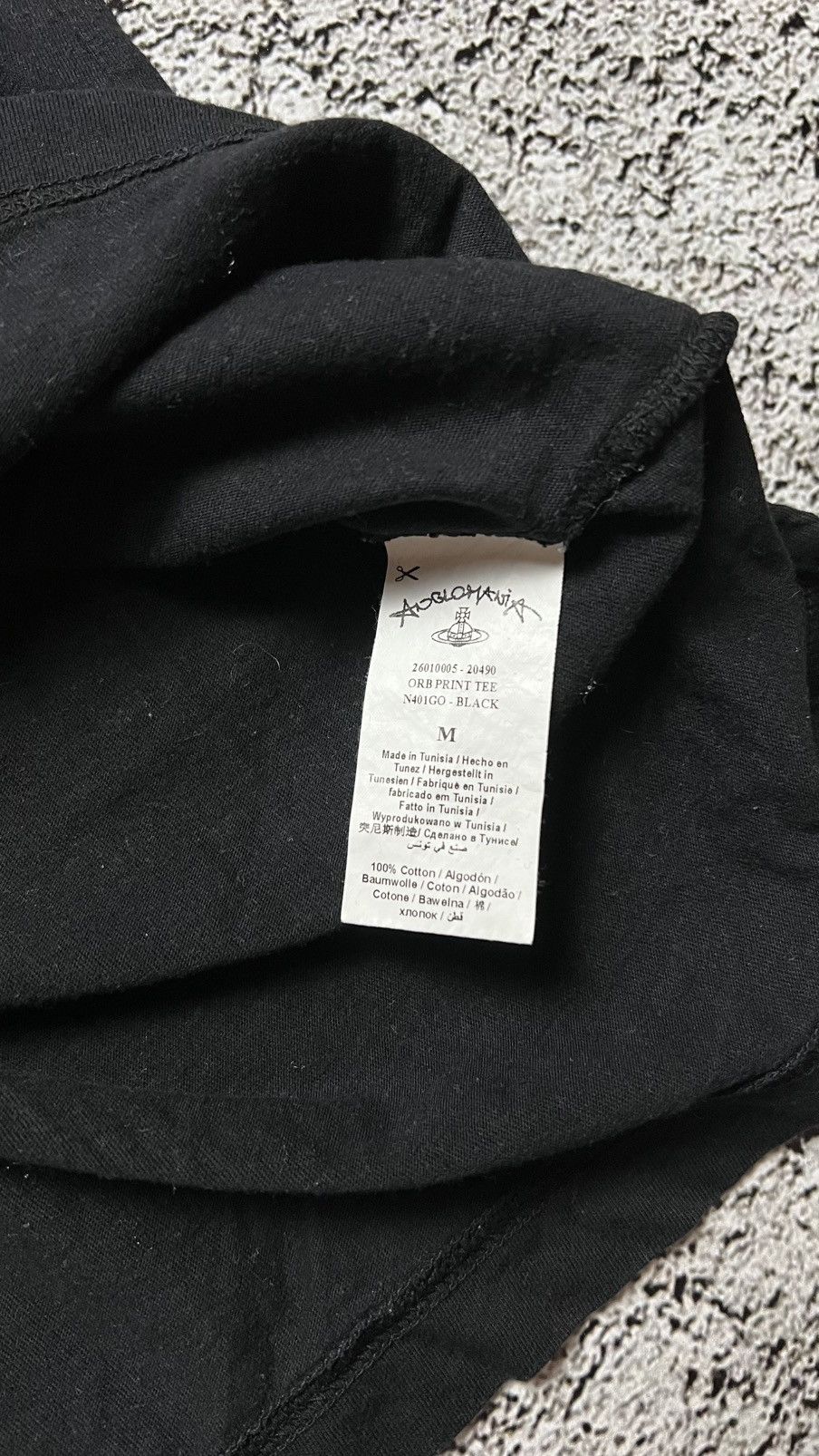 Vivienne Westwood Vivienne Westwood x Anglomania big logo orb print T shirt Size US M / EU 48-50 / 2 - 4 Thumbnail